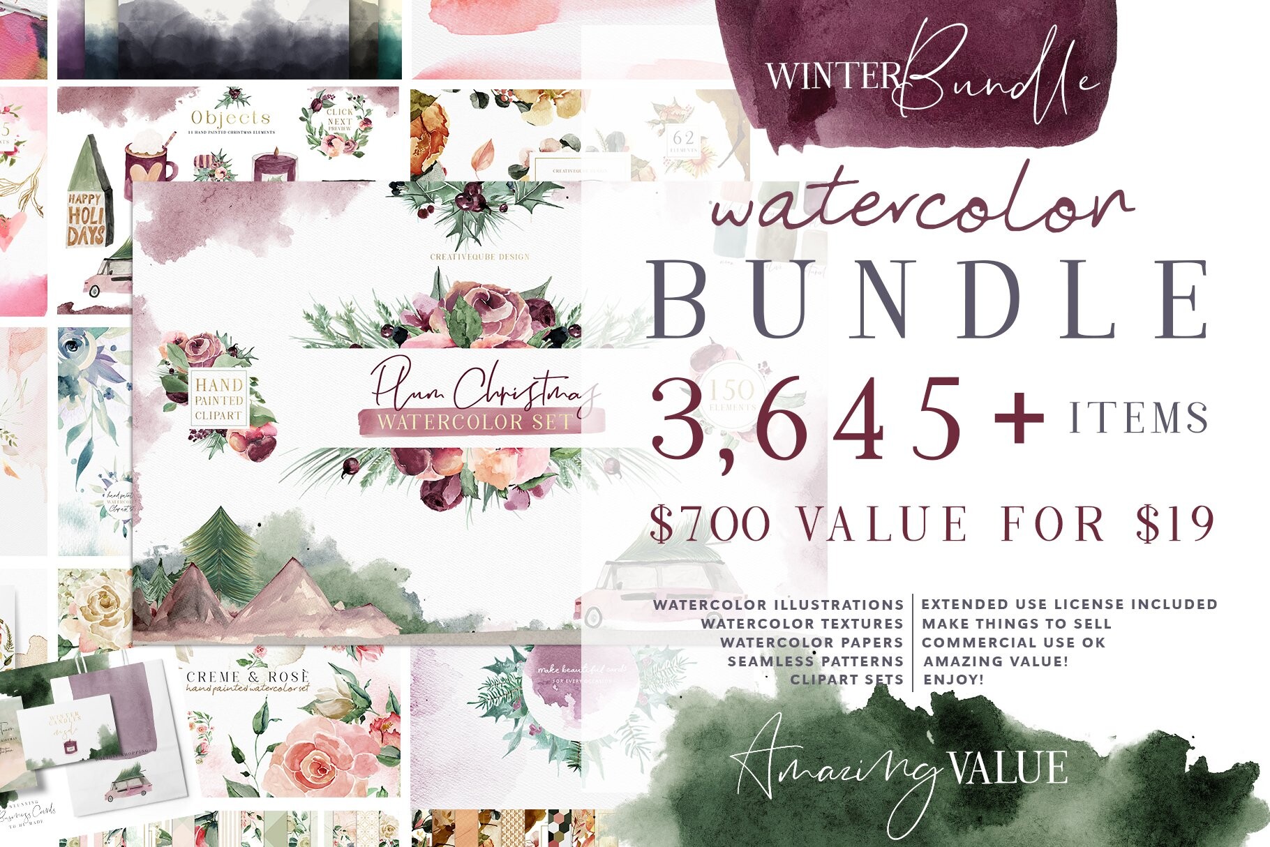 Bundle download. Бандл дизайнер. Deal Watercolor. Graphic Design Bundle