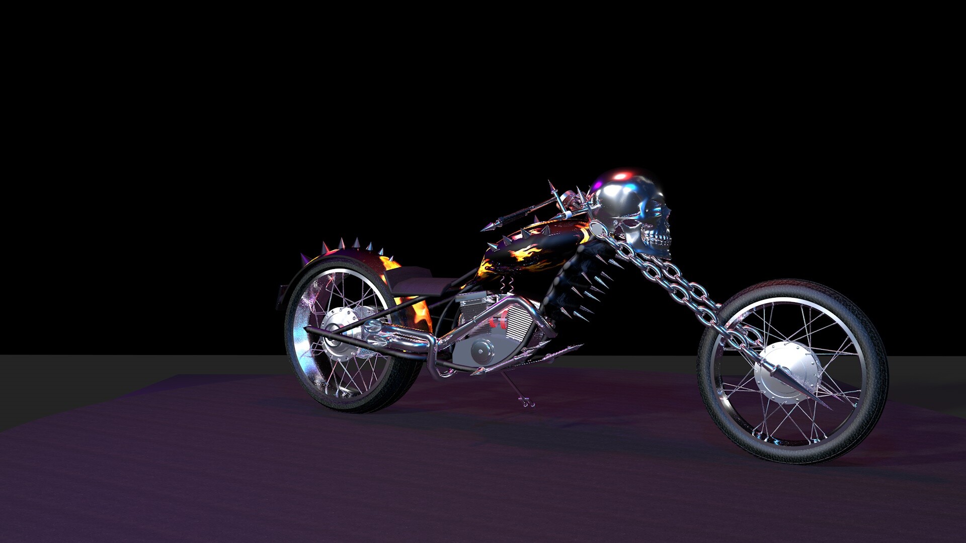 moto motoqueiro fantasma.
