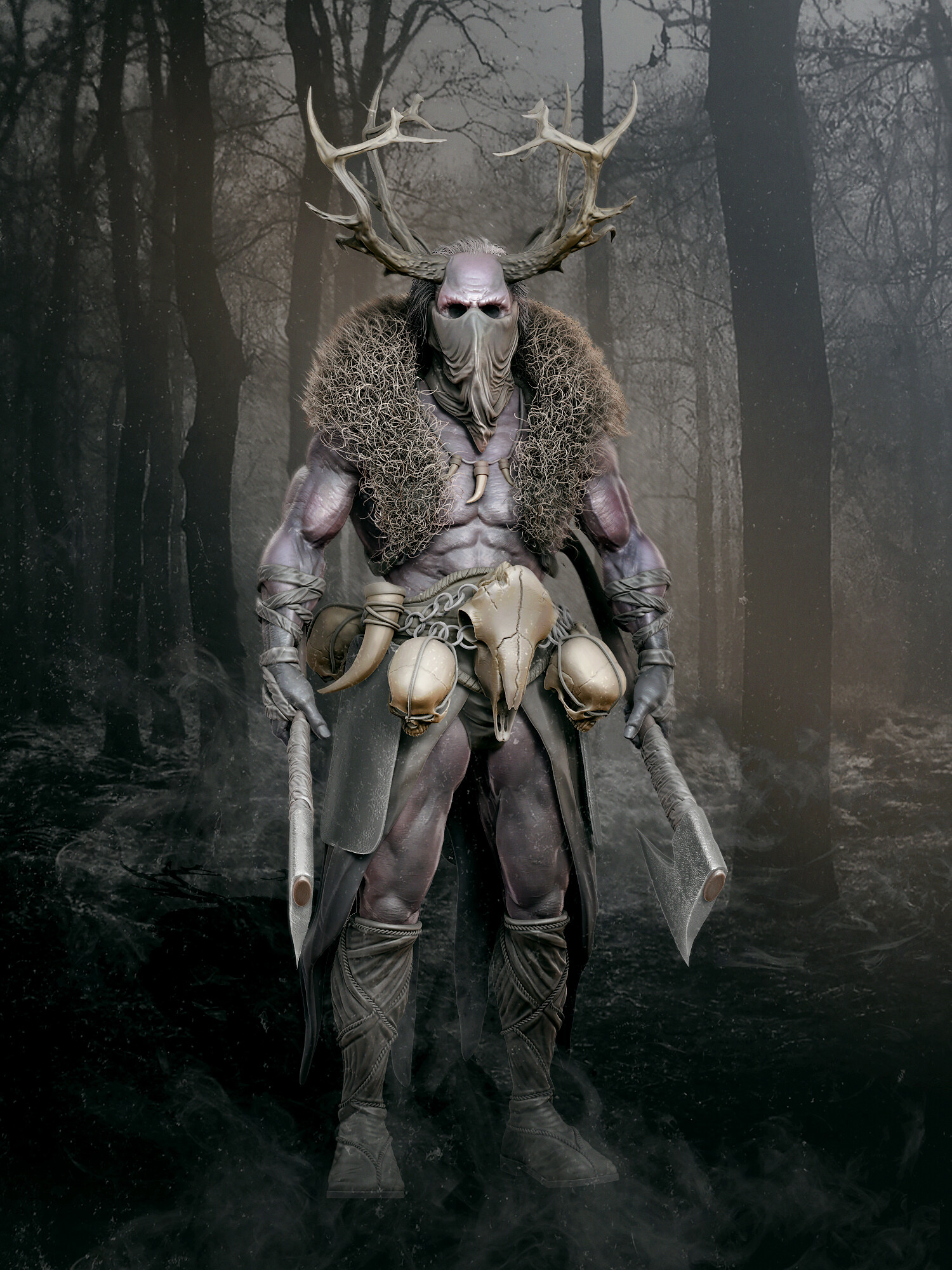 ArtStation King Of The Forest artstation-king-of-the-forest