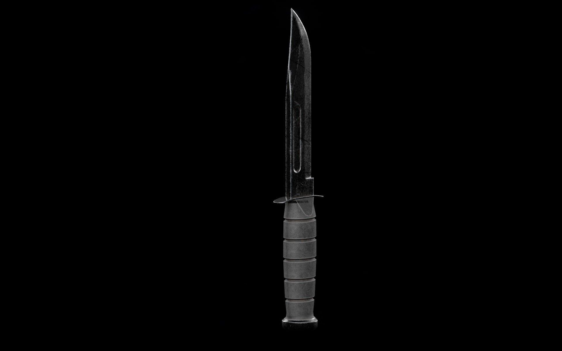 ArtStation Combat Knife Game Asset