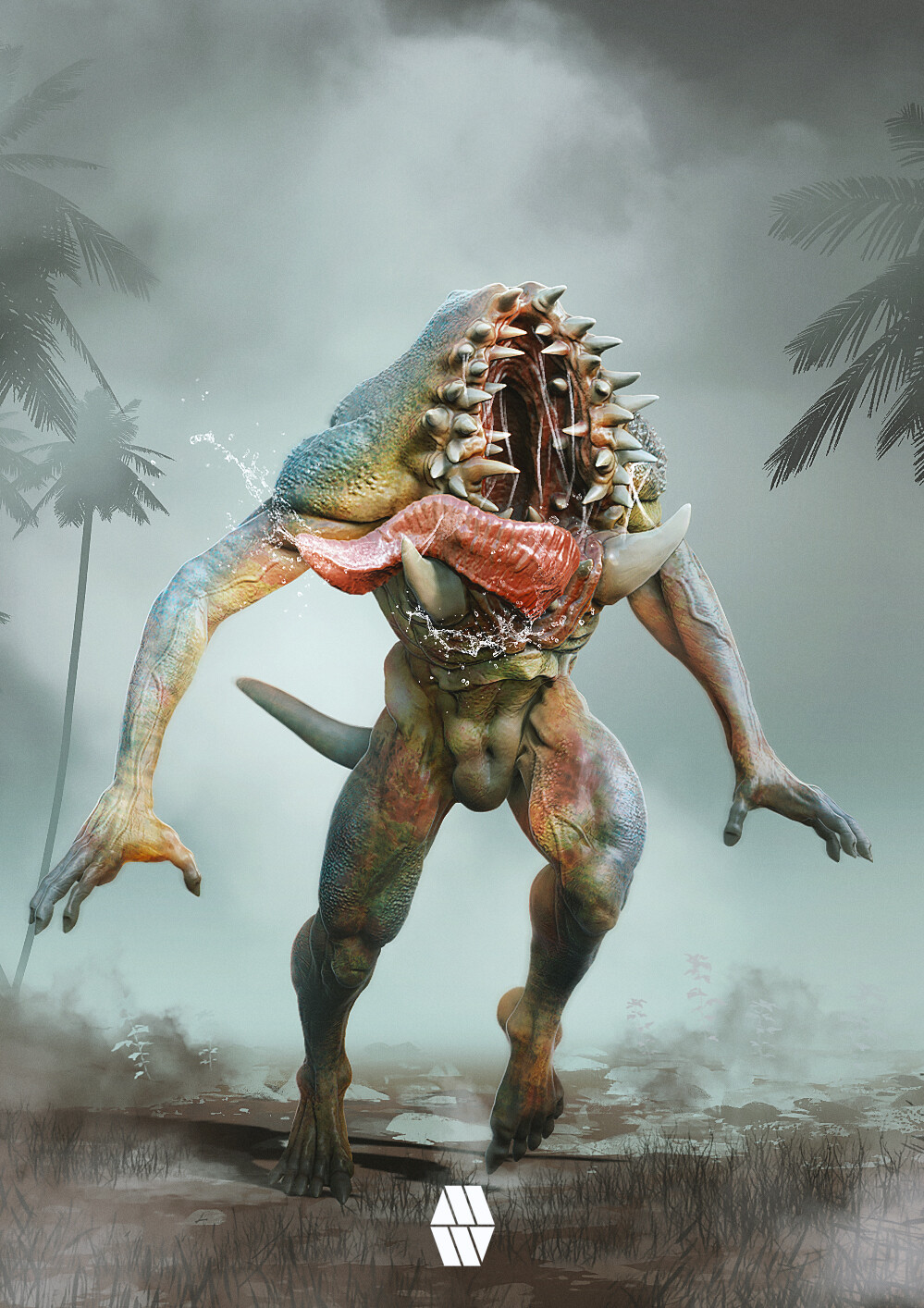 A Monster Emerges - 'Tropical Dweller' concept
