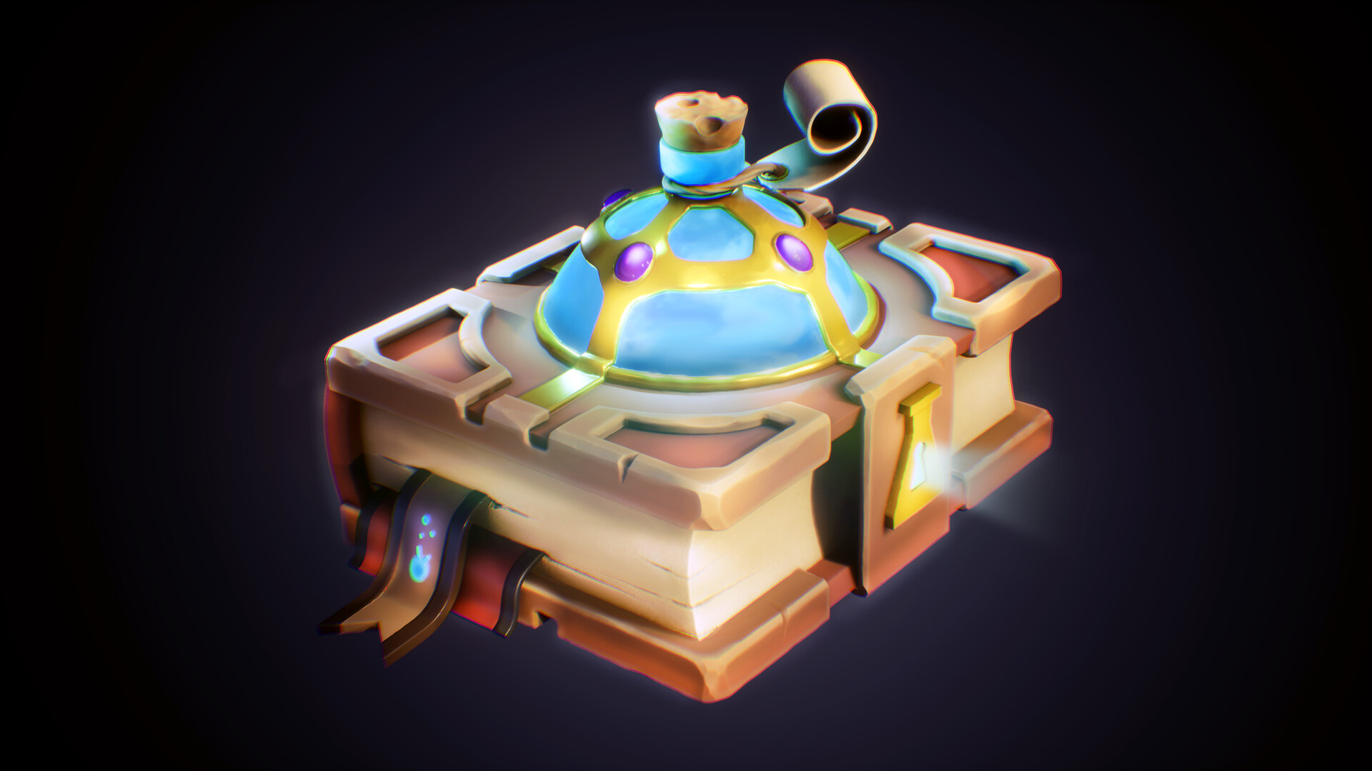 ArtStation magic book