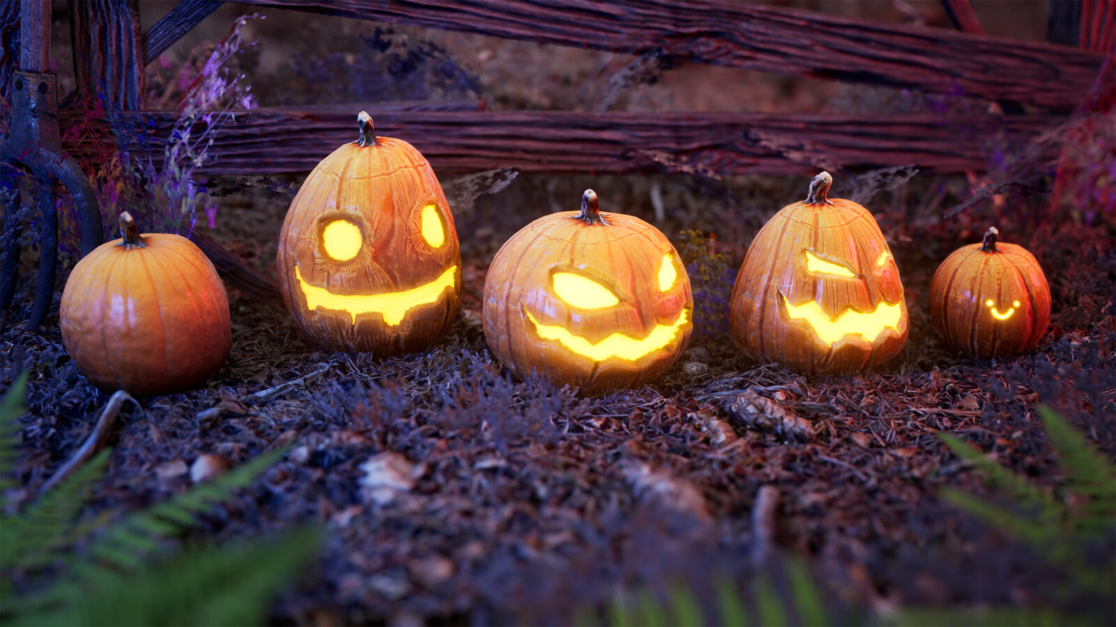 Halloween Pumpkins / 150+ variations