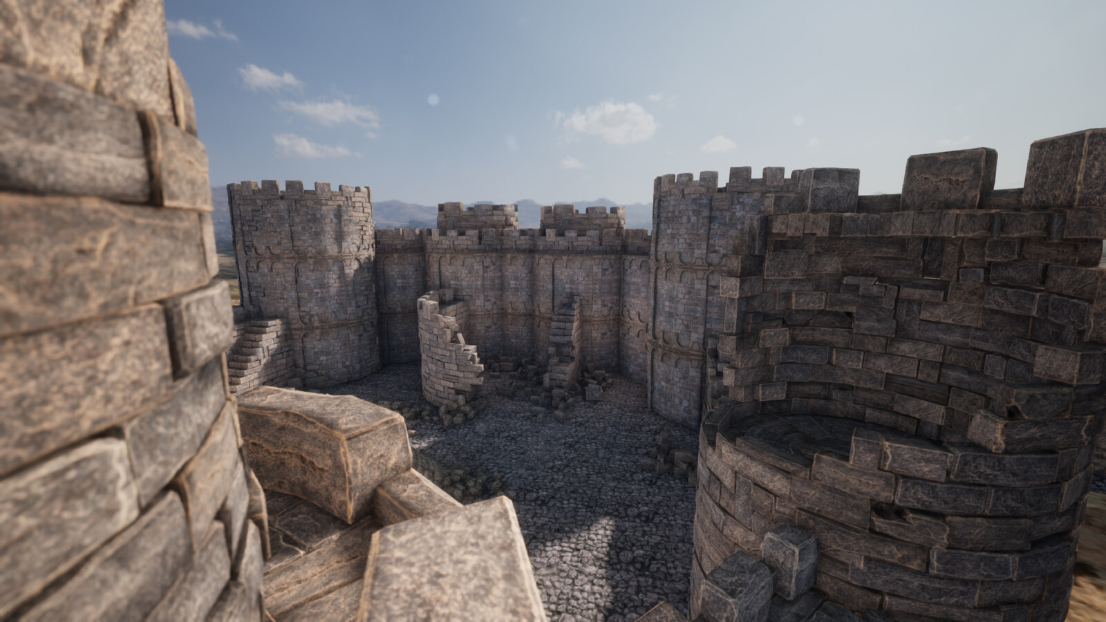 Ultimate Medieval Castle / Walls & Towers / 40+ Assets