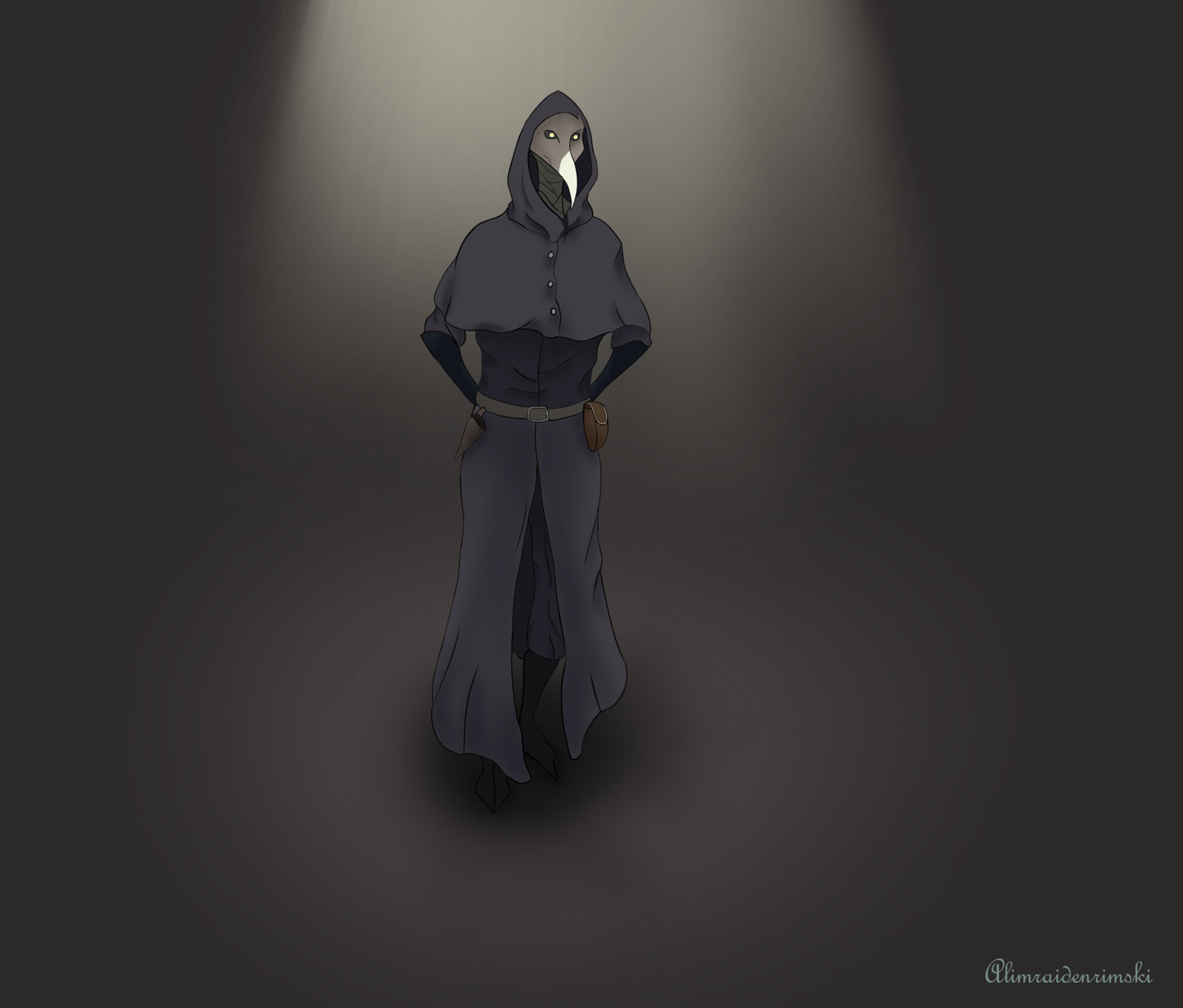 ArtStation - Plague Doctor (SCP-049)
