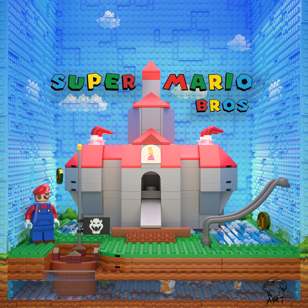 Lego mario bros best sale video