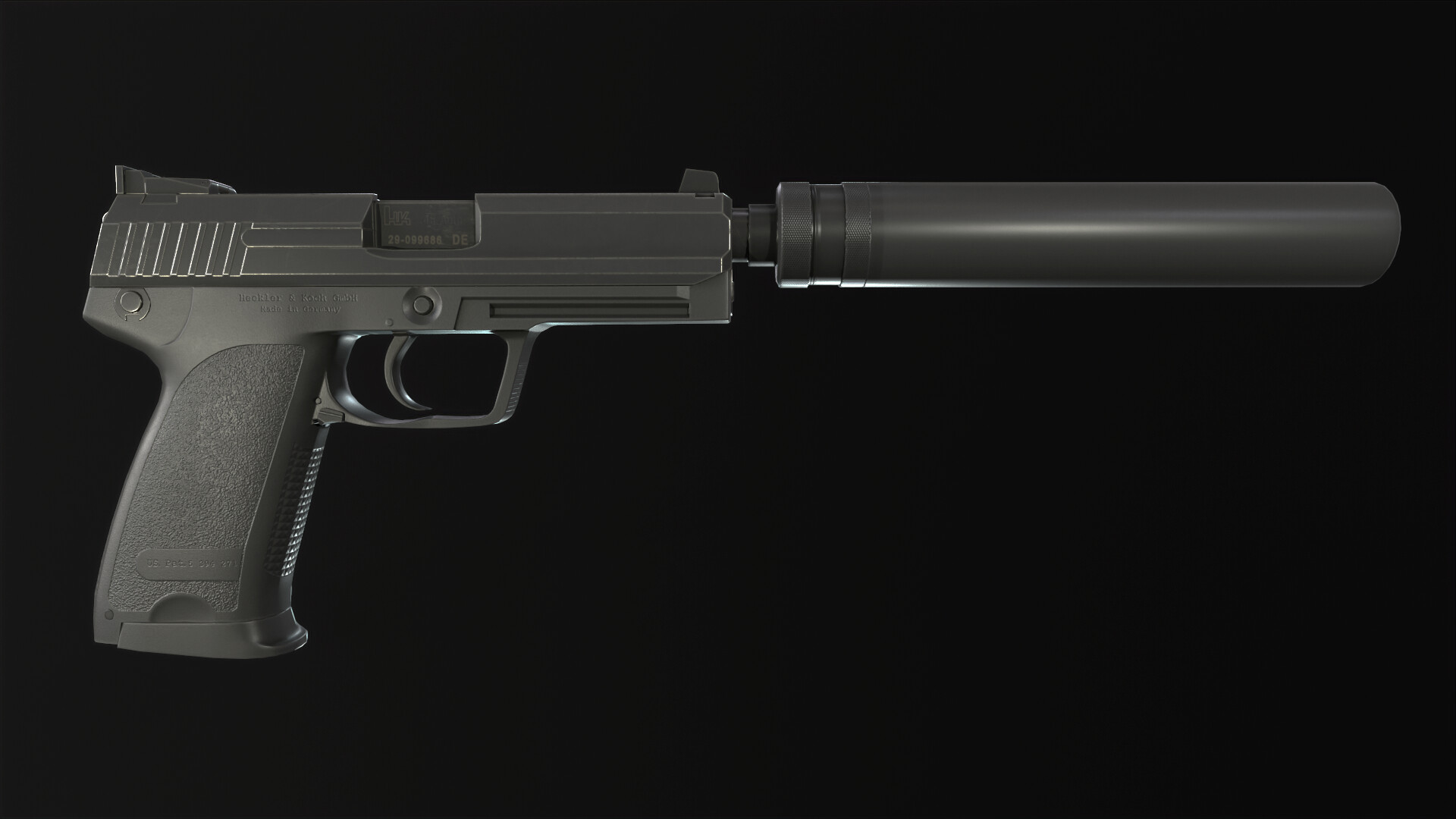 Artstation Hk Usp Tactical 45