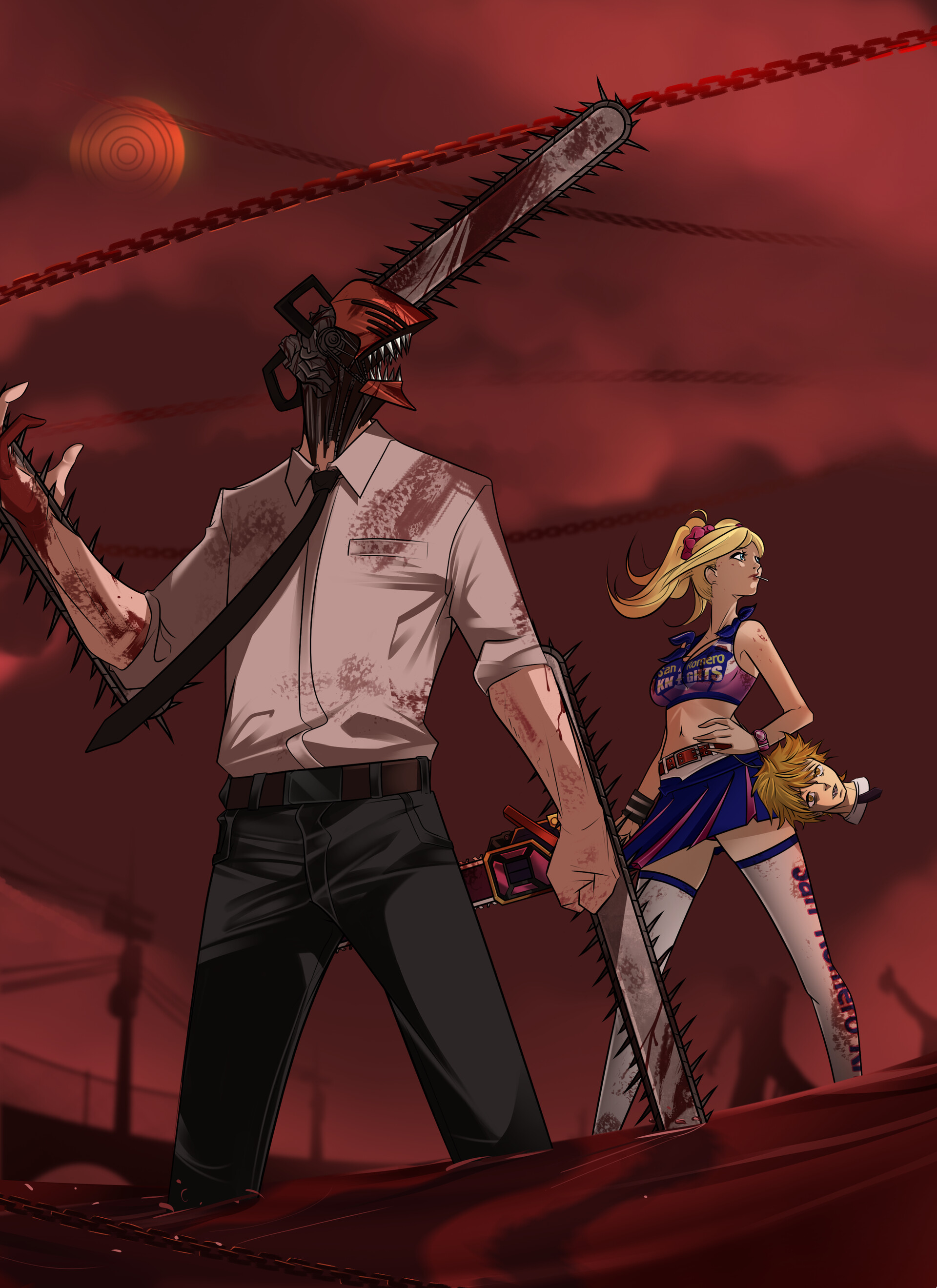 Chainsaw man devil heart hybrid tier list. Chainsaw man Италия стиль.