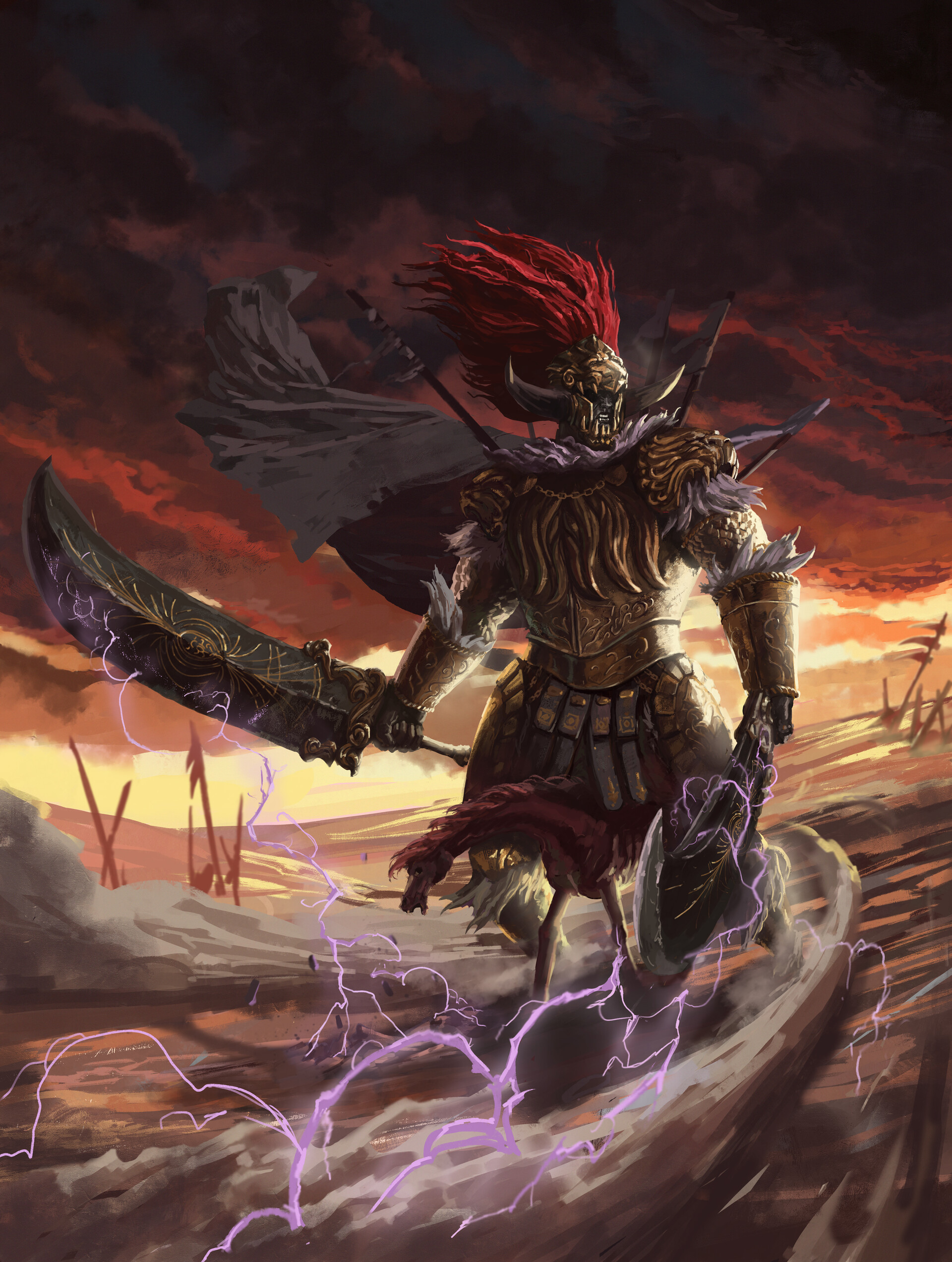 Artstation Radahn Elden Ring vrogue.co