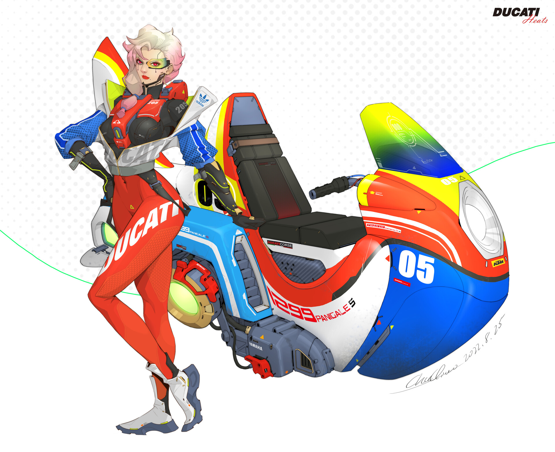 Motorcycle by Chu Qiao pic