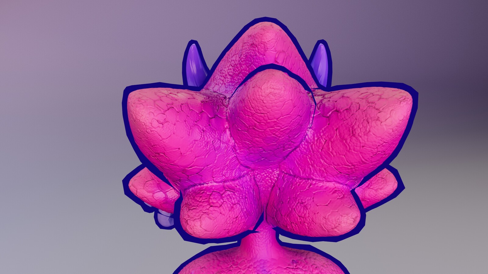 The back of her head