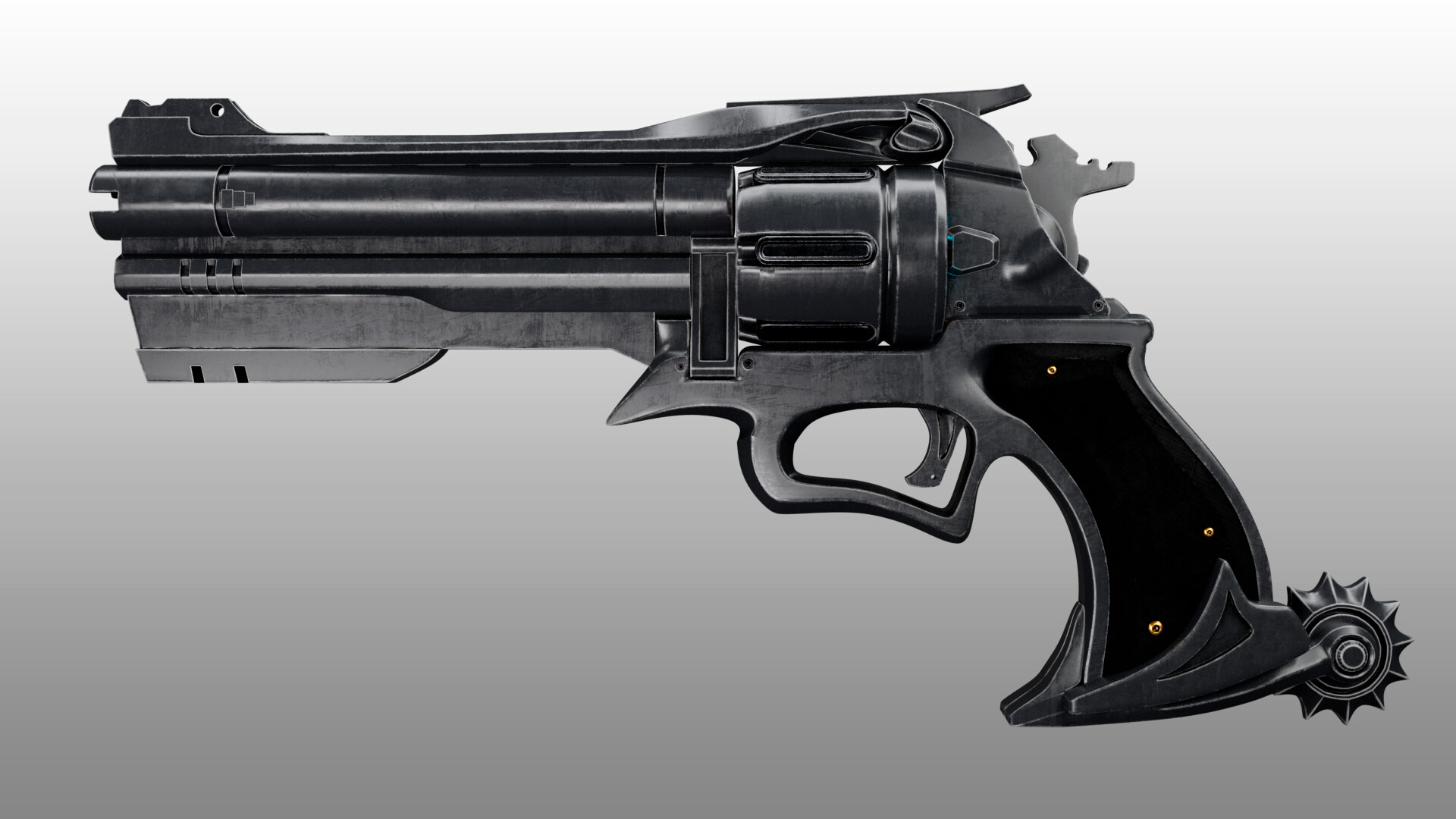 ArtStation - Peacekeeper revolver gun