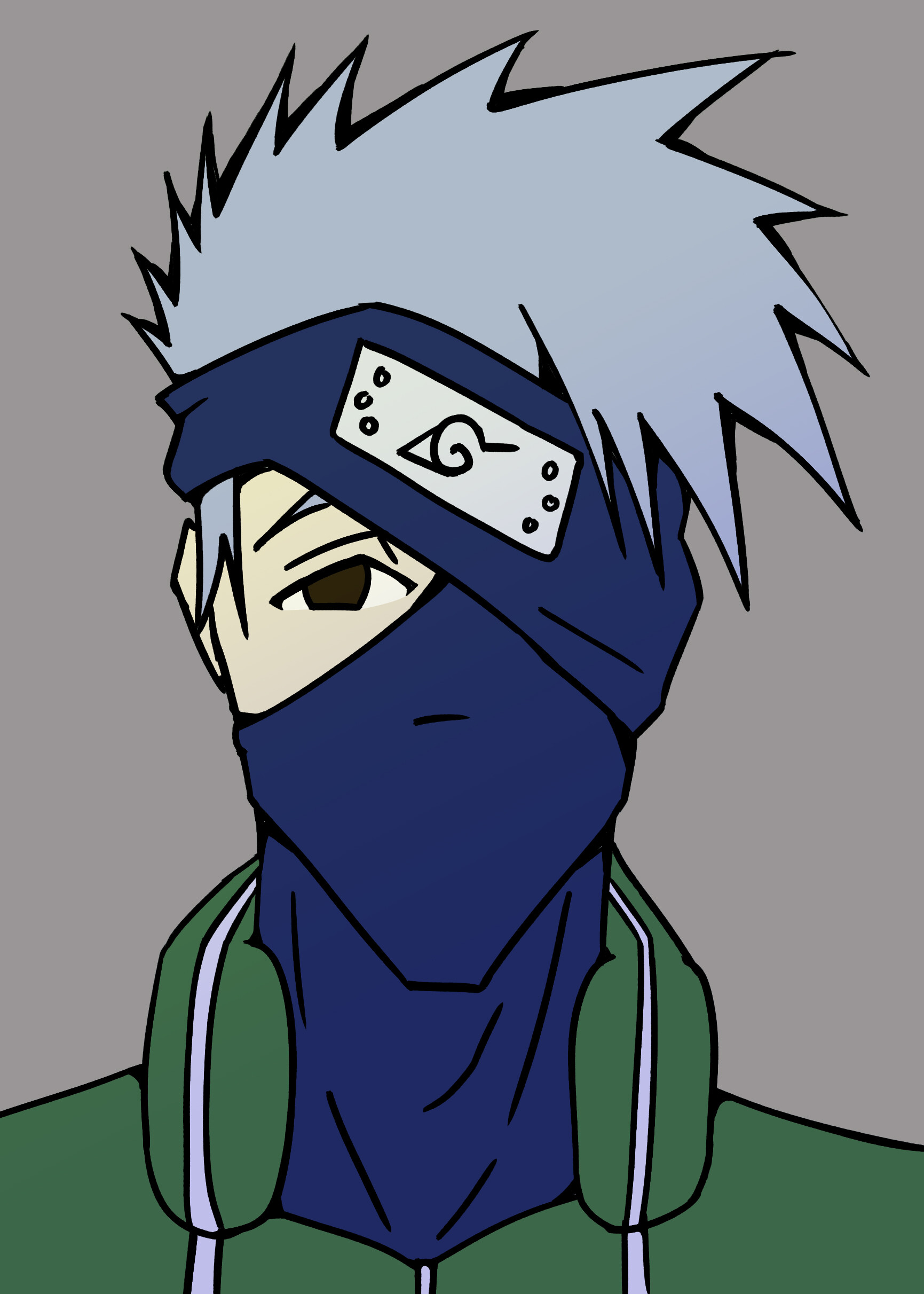 ArtStation - Kakashi Fan Art