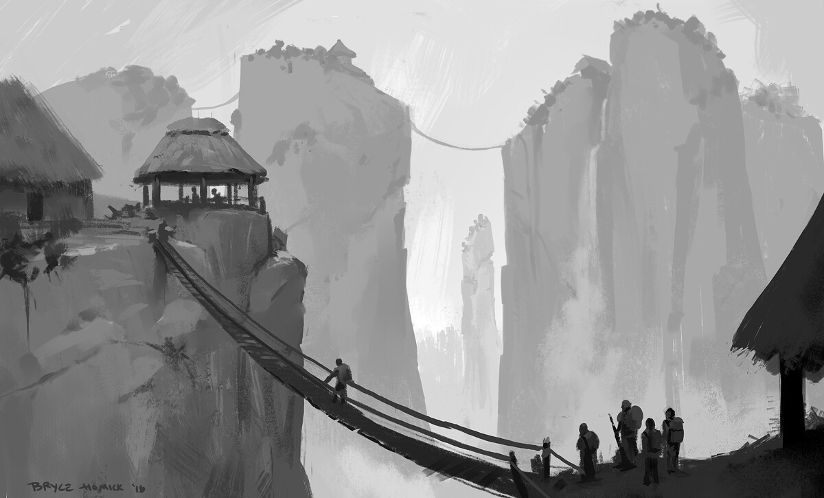 Day 25 - Starting to mix procreate + photoshop