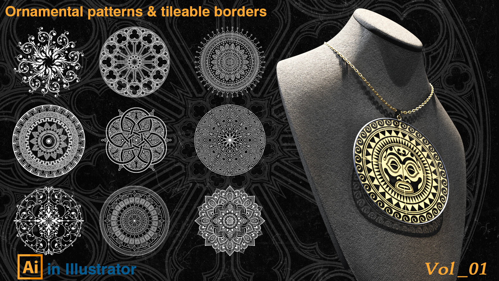 Ornamental Pattern vol1
