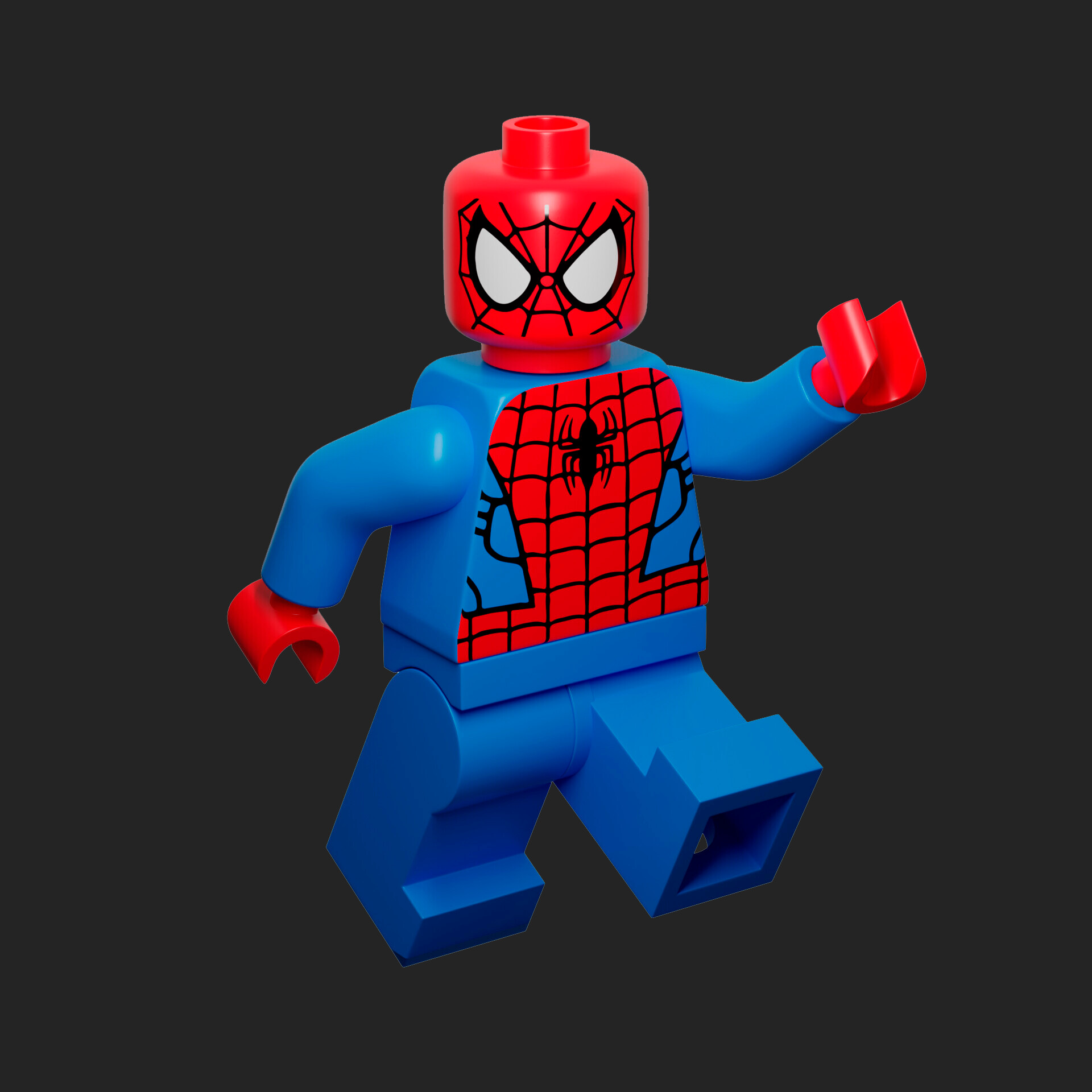 ArtStation - Lego spider-man