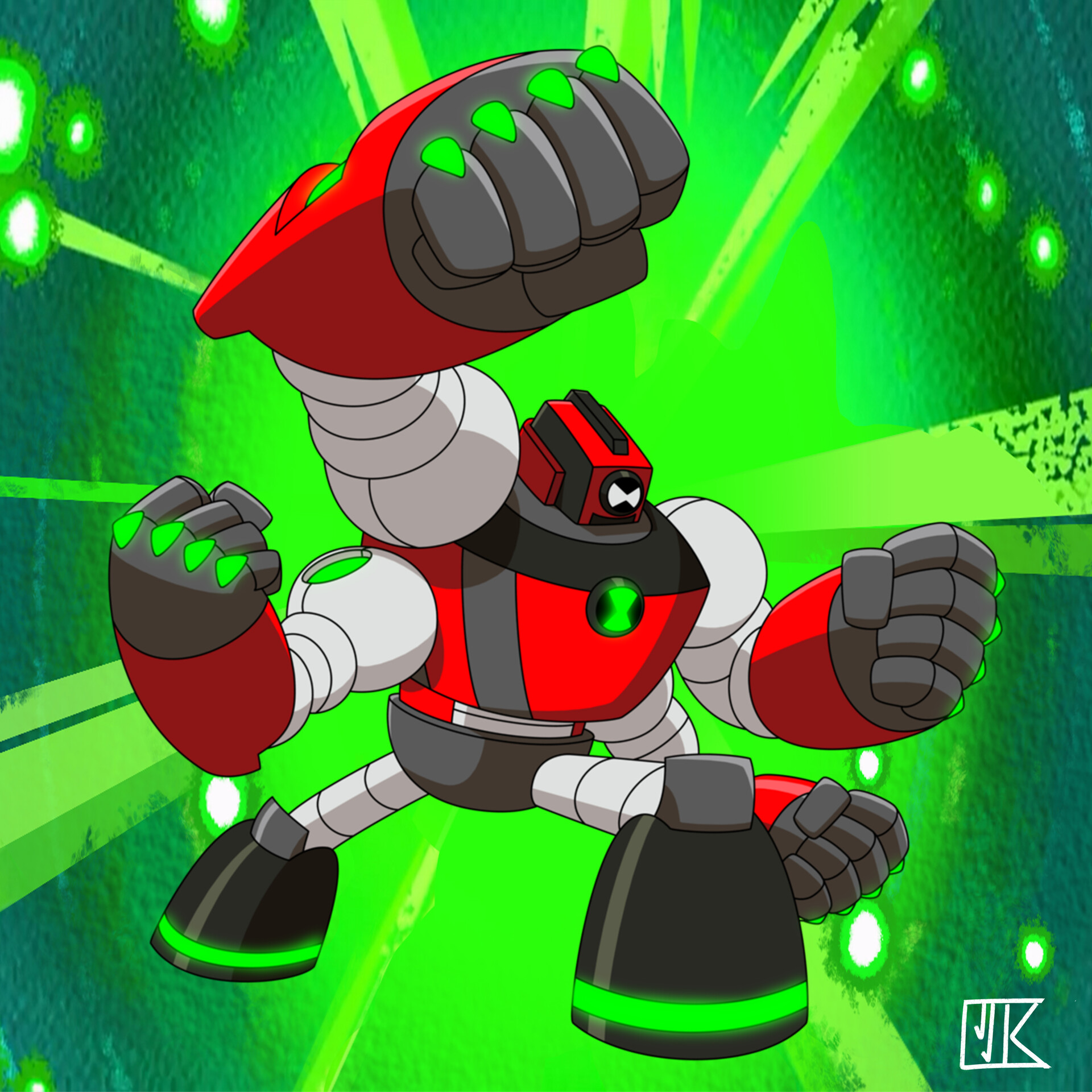 Cartoon [Ben Ten] (Ben 10) Four Arms