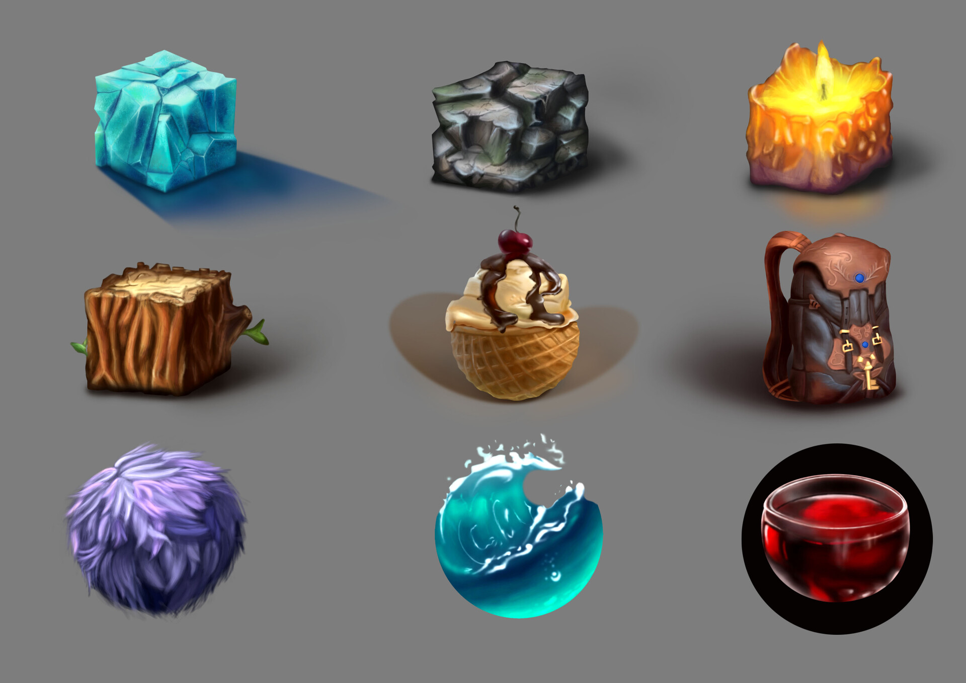 ArtStation - Material Study