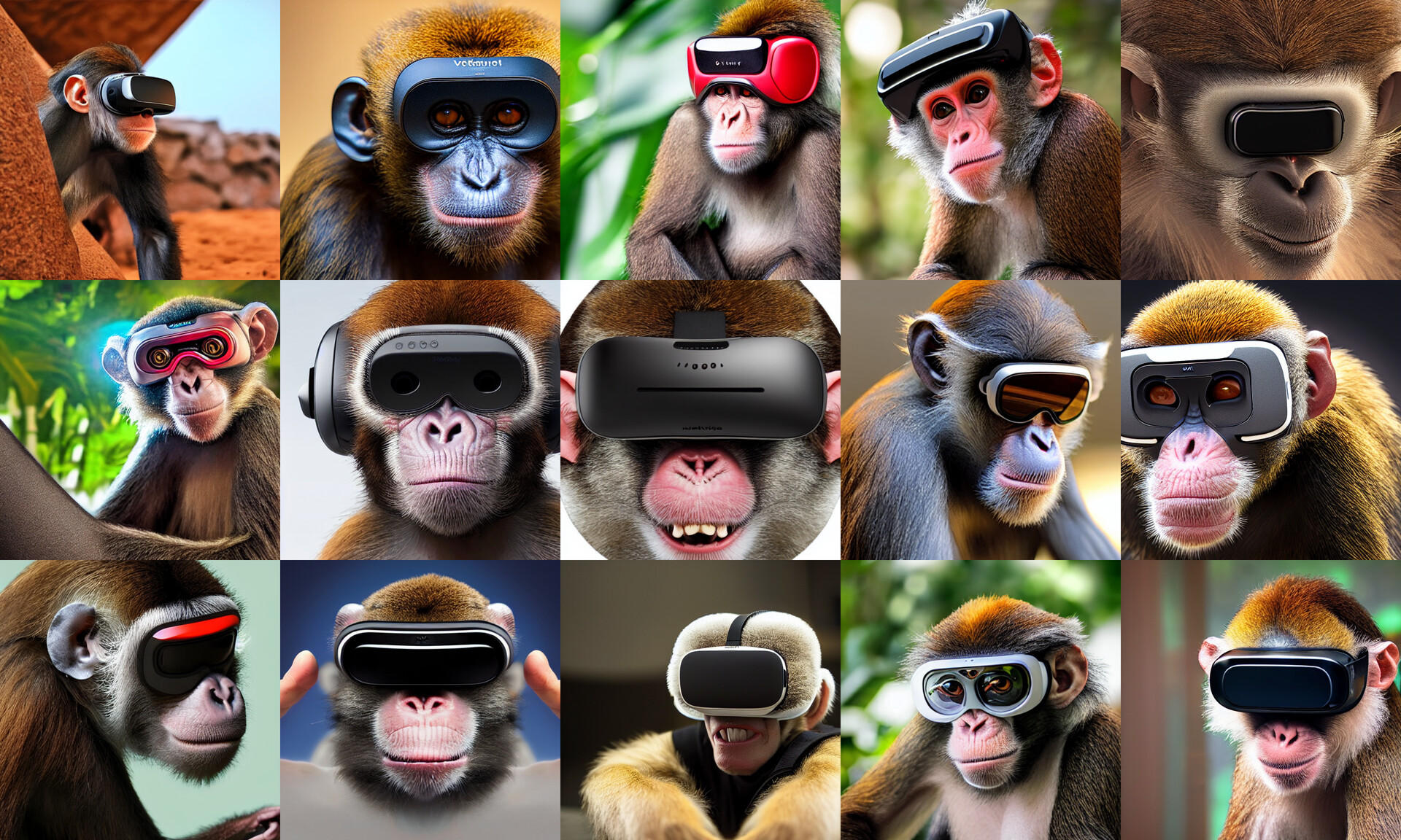 DreamsOfMachineArt VR for monkeys
