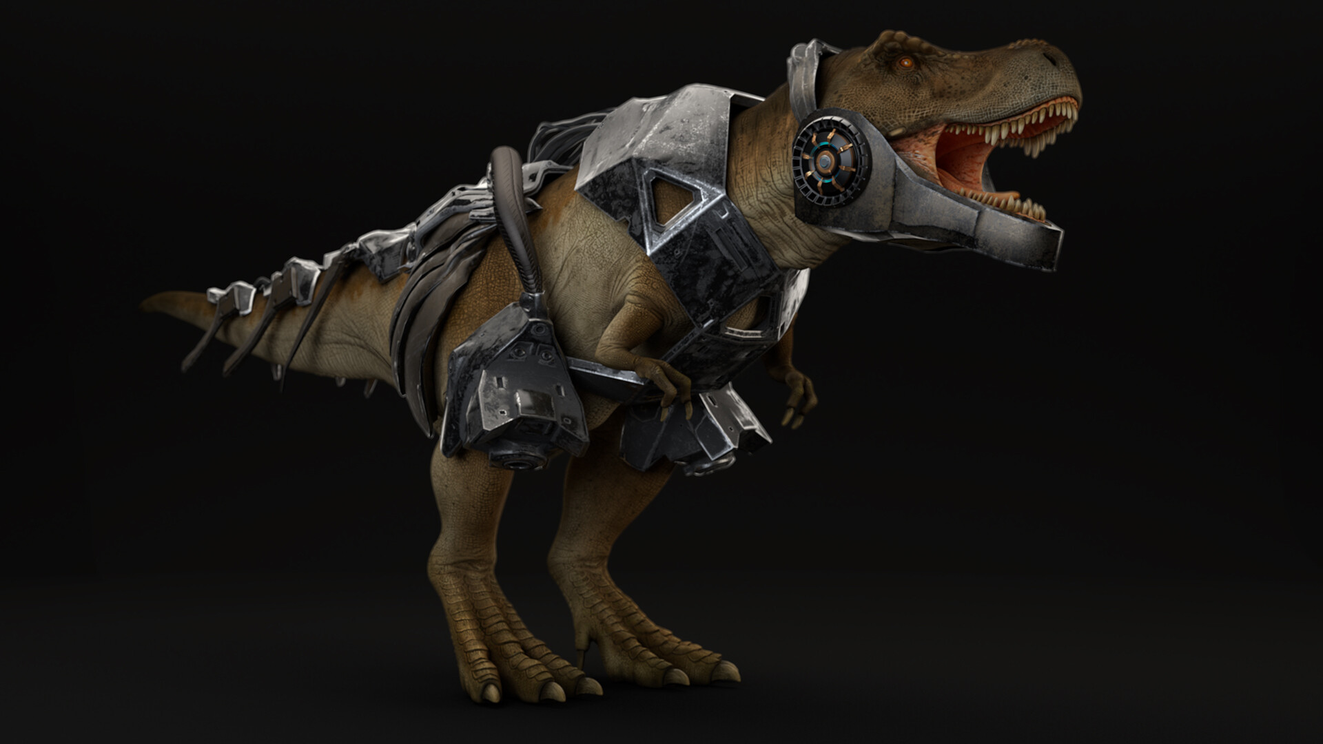 Mecha shop t rex