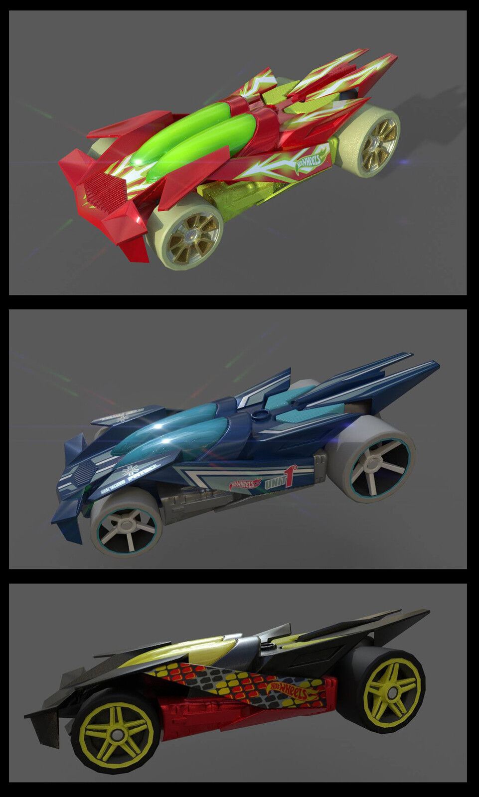 Fernando Ribas - Hot Wheels Unlimited Concept Art and 3D