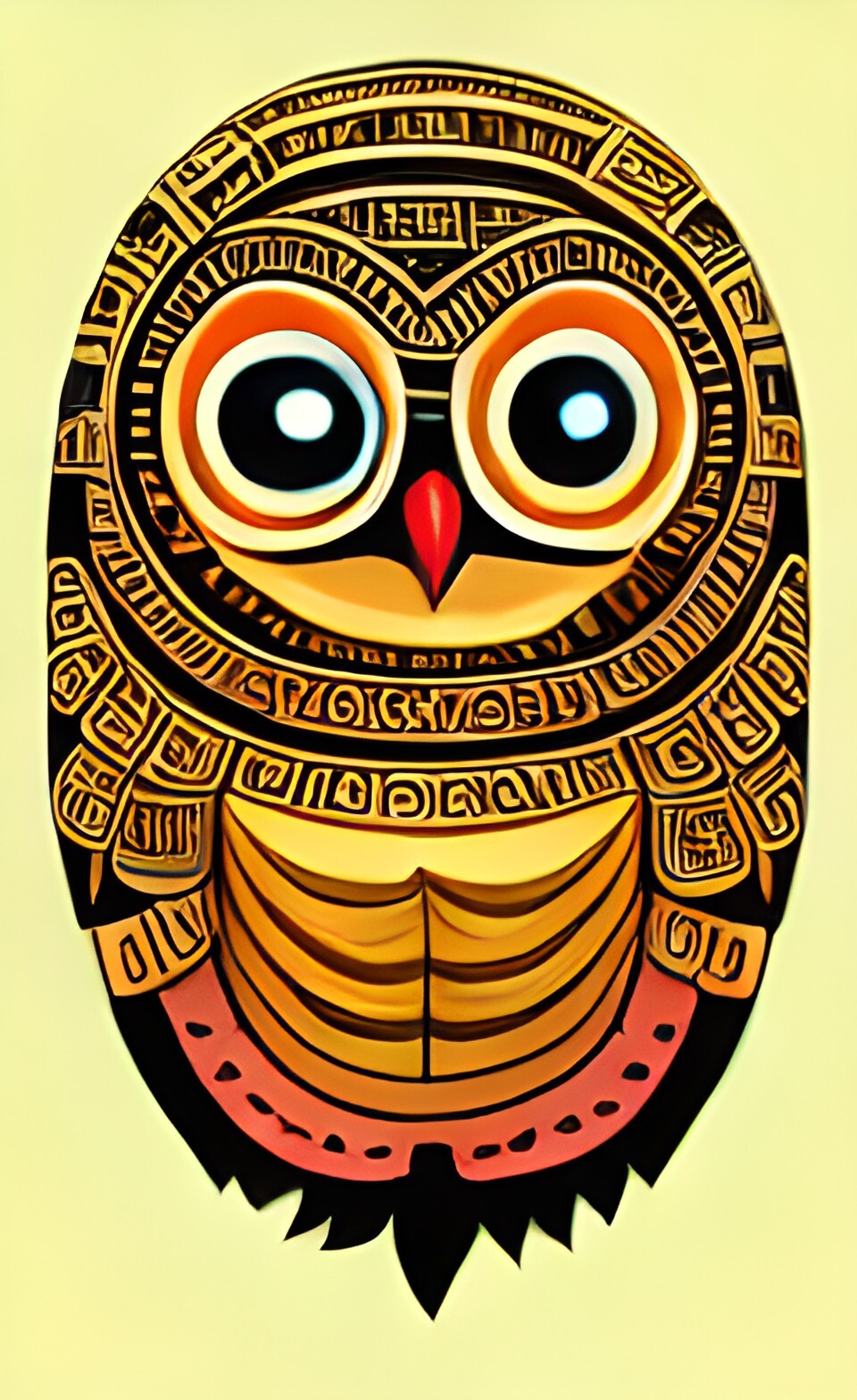 ArtStation Mayan Owls