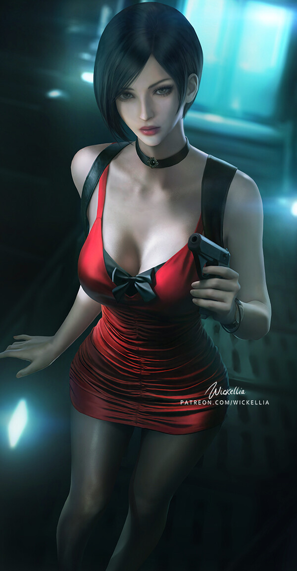 ArtStation - Ada Wong - Resident Evil 2