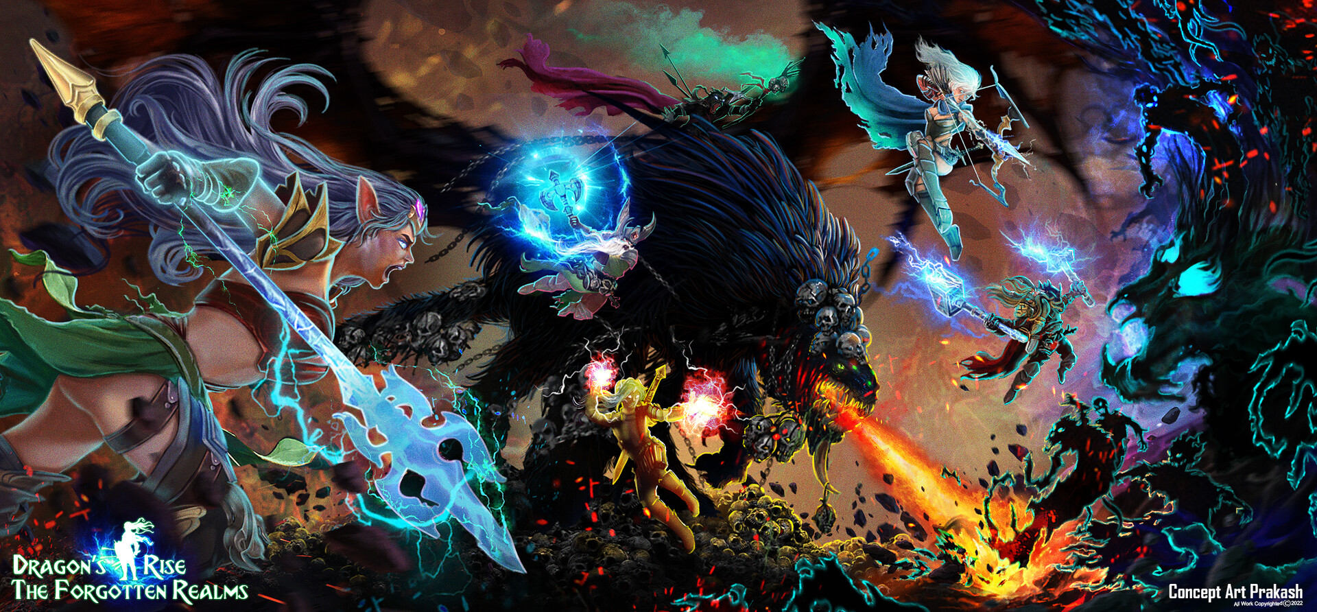 ArtStation - #Dragon's Rise Challenge