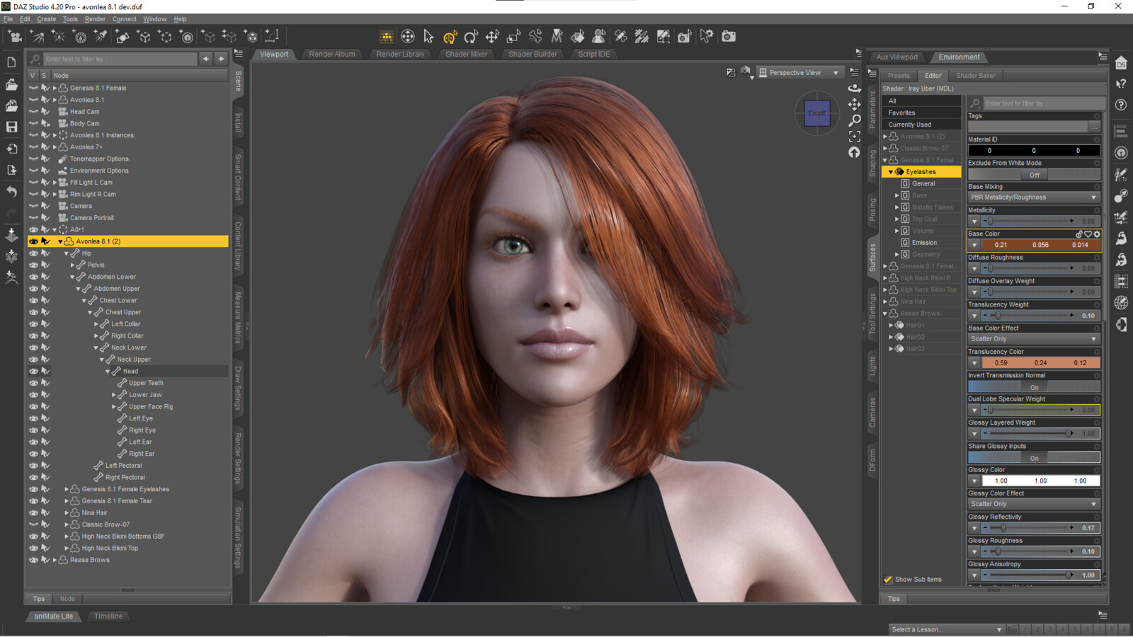 Morph Sculpt Adjustments Completed