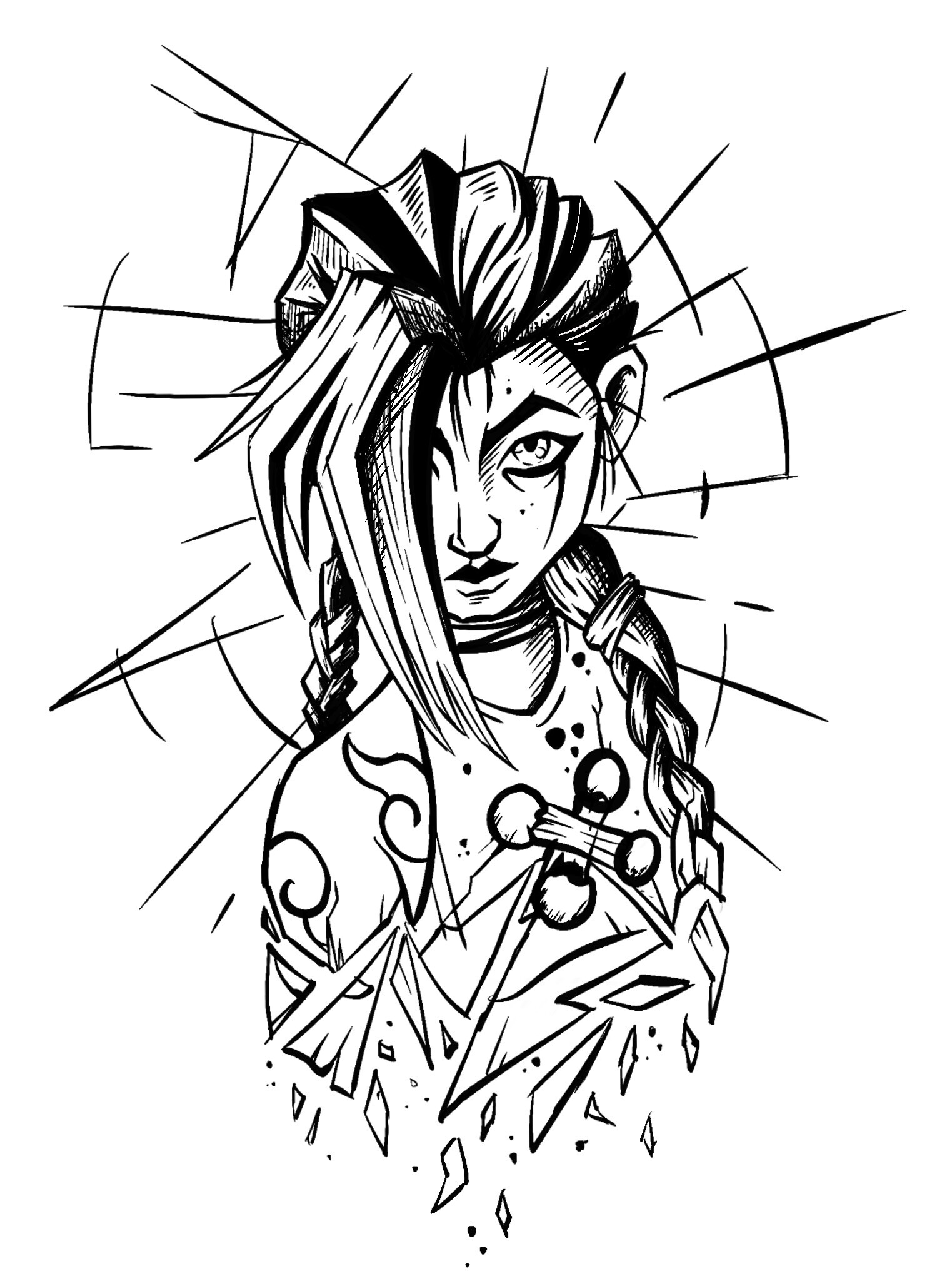 Jinx Lol Tattoo