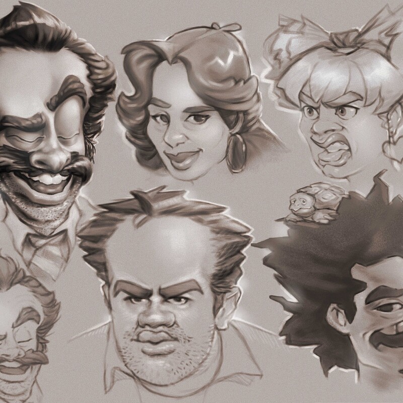 My Name is Earl - Sketches
