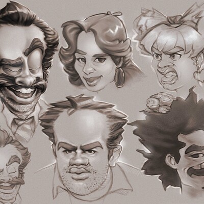 My Name is Earl - Sketches