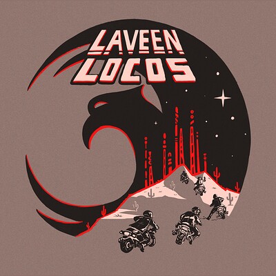 Laveen Locos - Grom Squad Logo Commission 