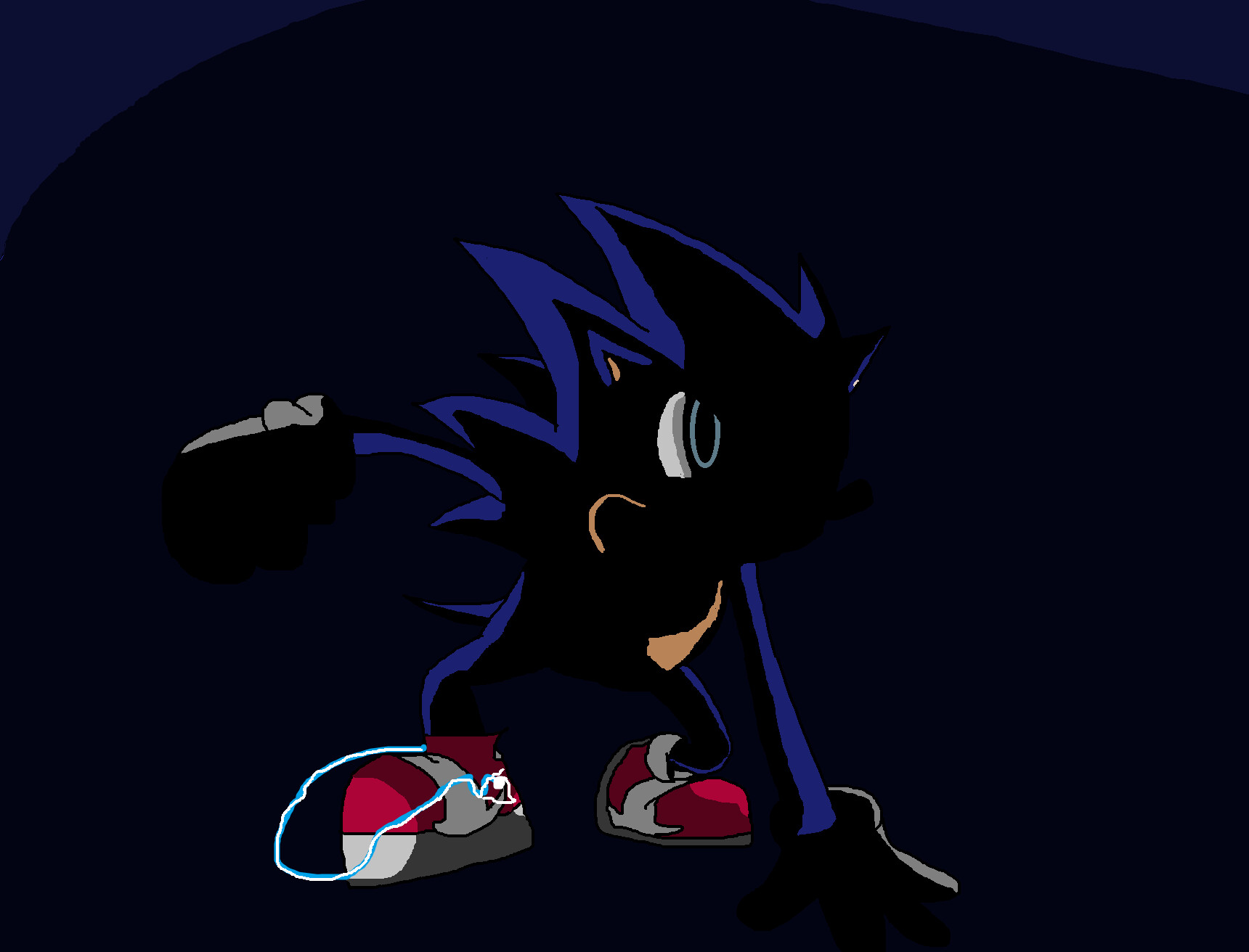 ArtStation - Dark Super Sonic