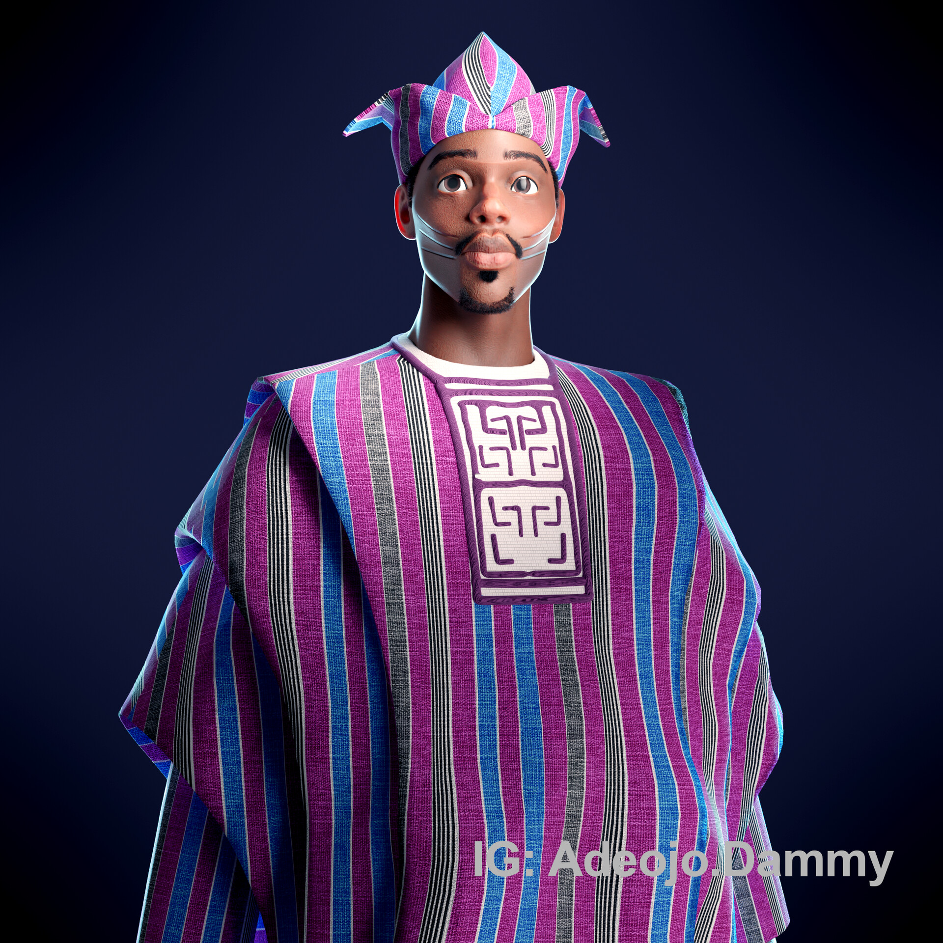 ArtStation Omo Yoruba