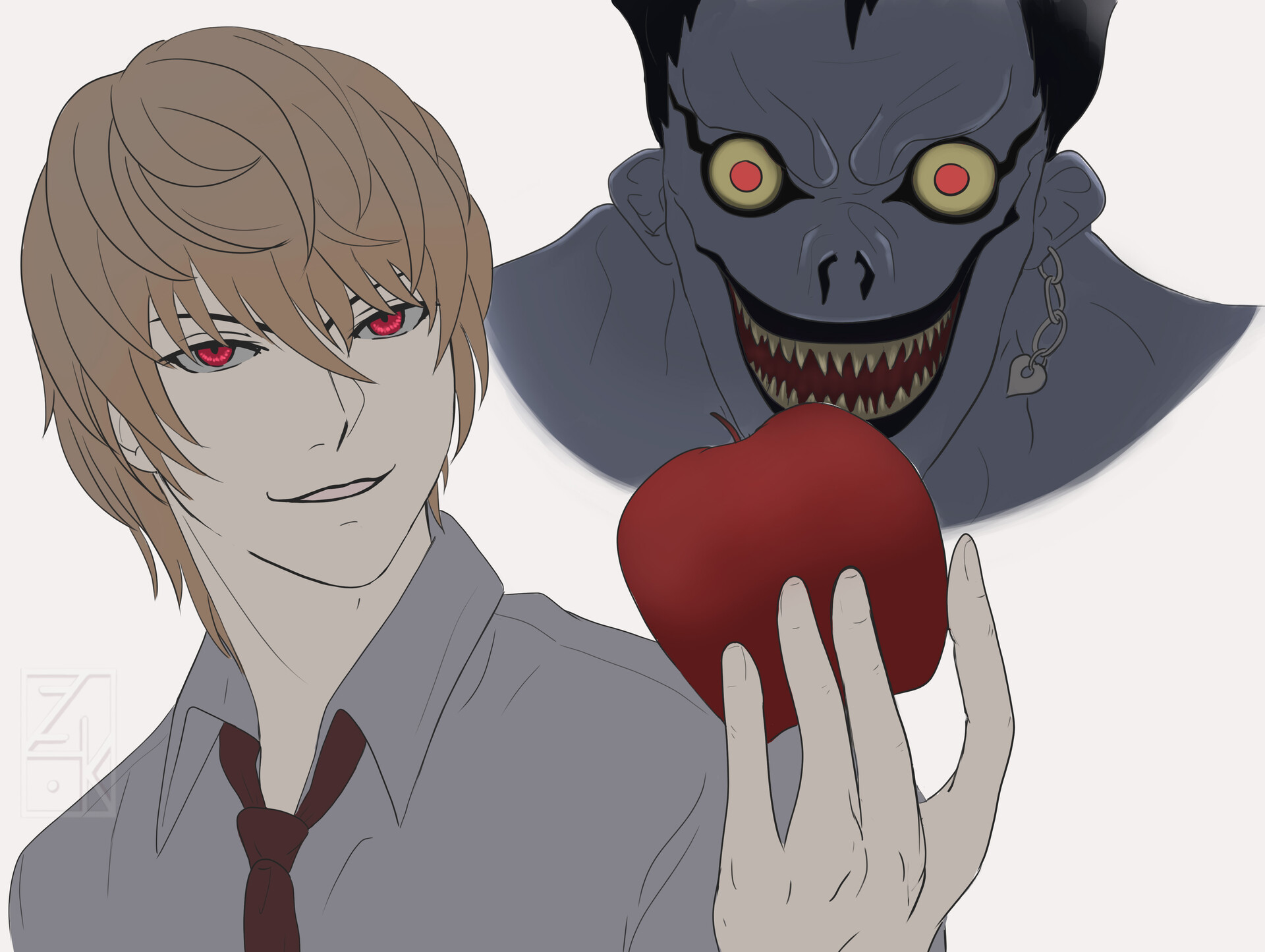 ArtStation - banner anime filme death note japan