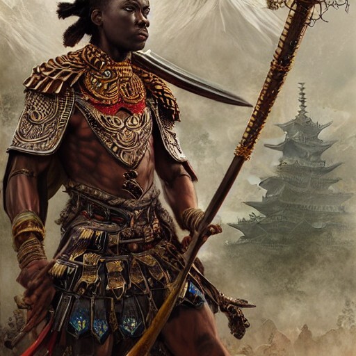 ArtStation AFRICAN WARRIOR Craig Nyanjom Xxkoeyydiilohw1o9ong 1 W7pmr