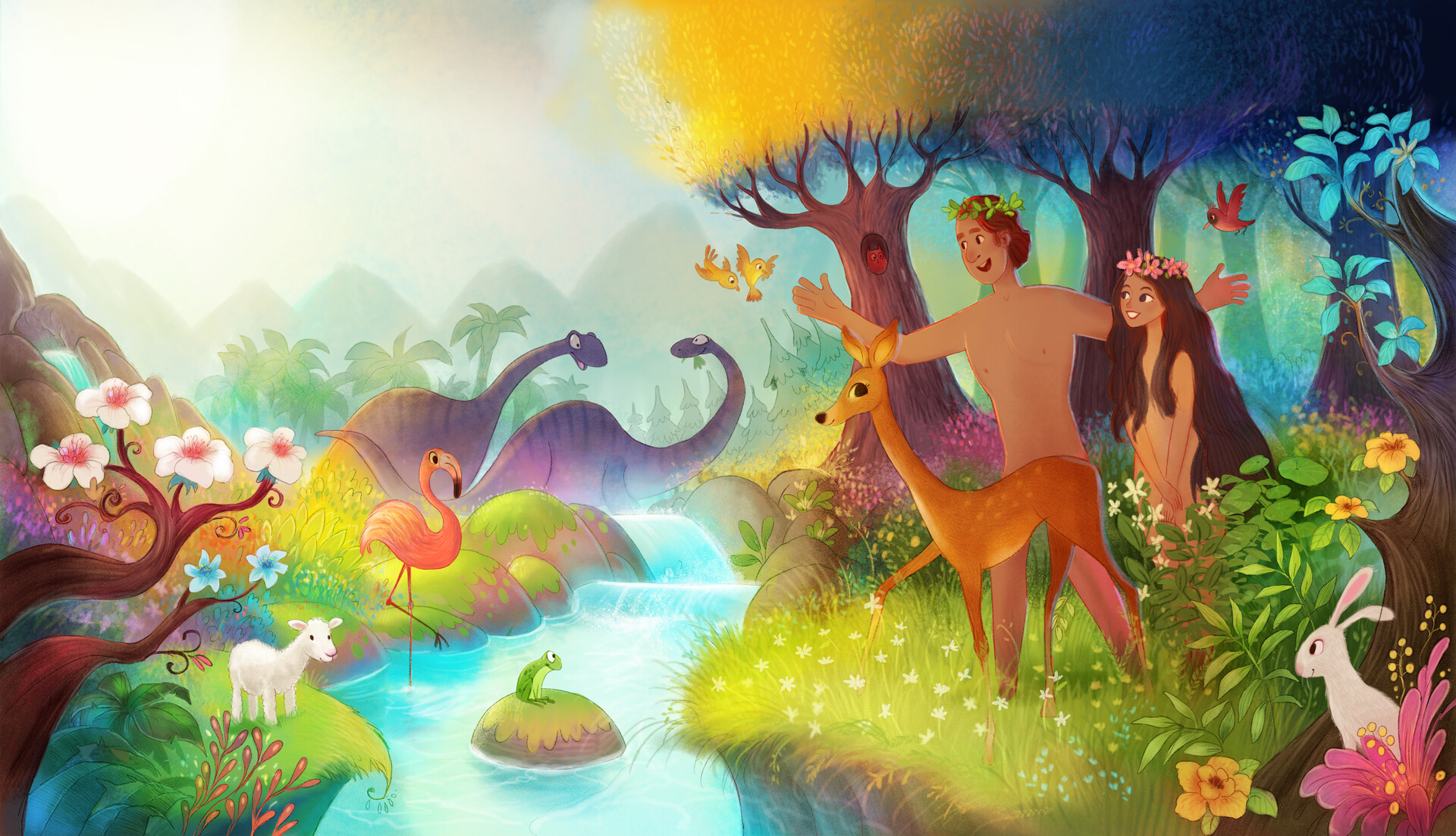 Artstation adam and eve