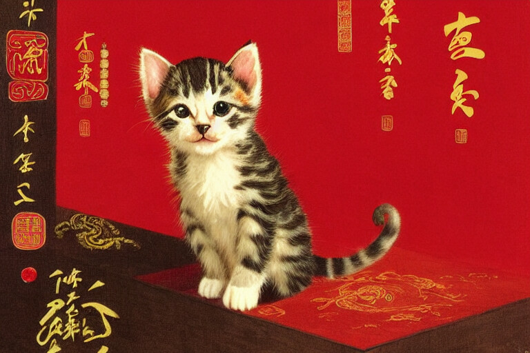 ArtStation Festival kitten