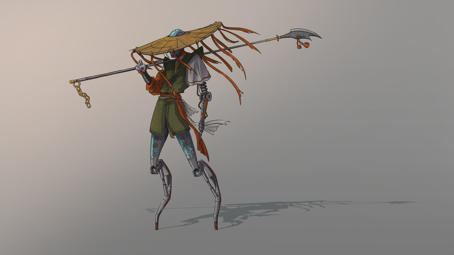 ArtStation - Cyber Wuxia