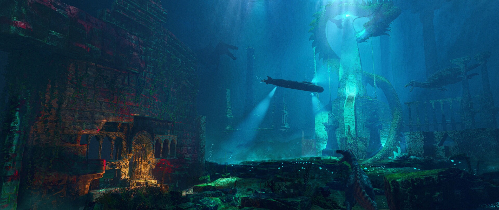 ArtStation The path to Atlantis