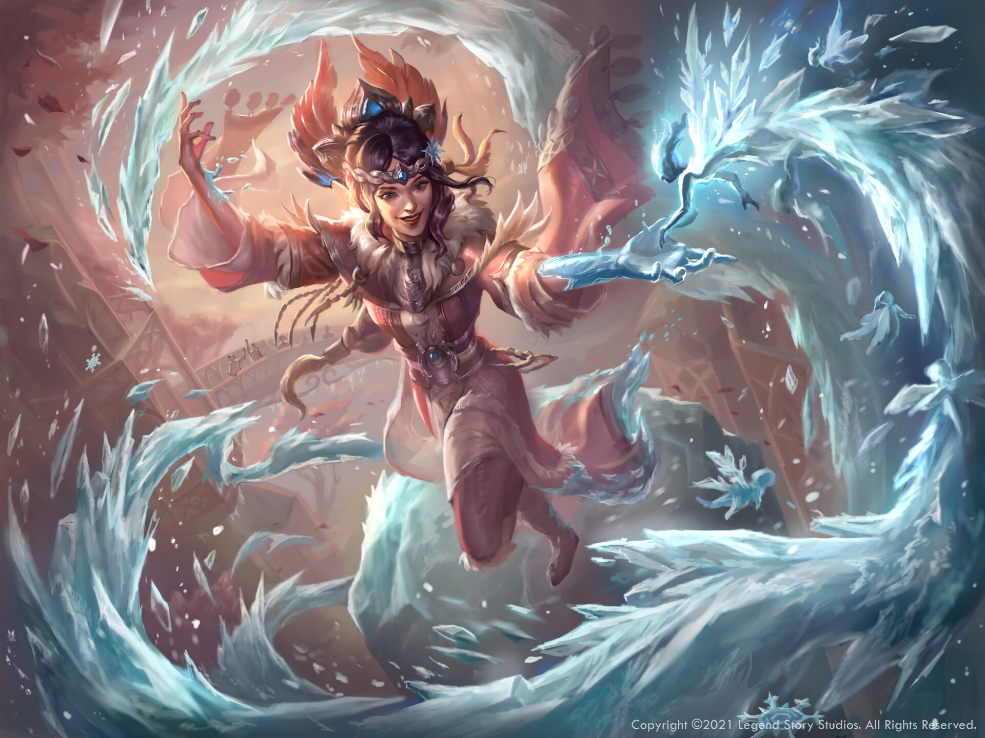 ArtStation Weave Ice Flesh and Blood