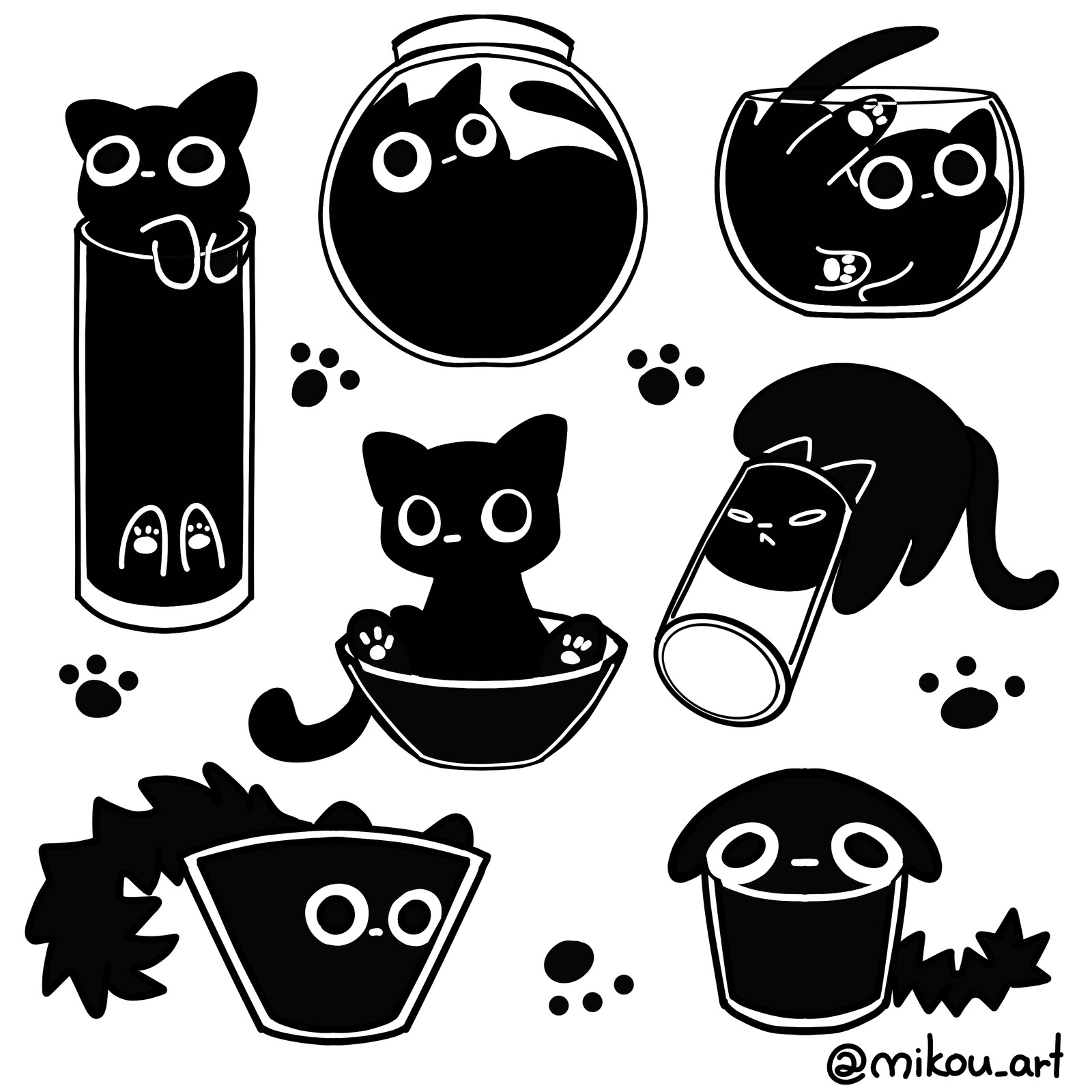  Liquid Black Cats