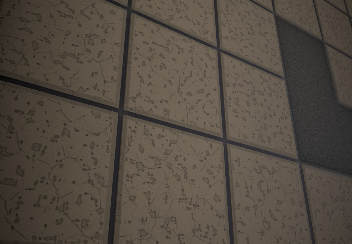 Close up on ceiling tillable texture