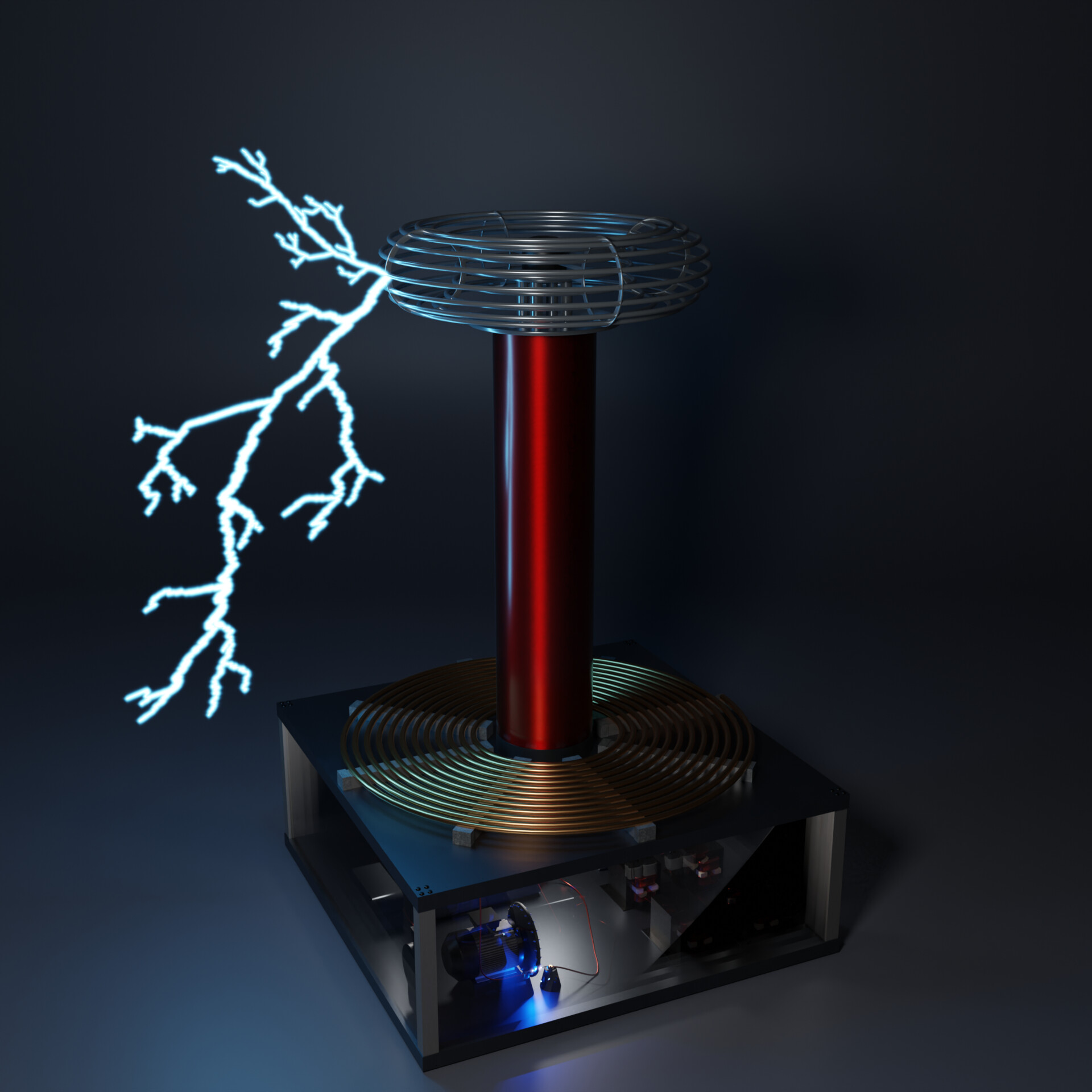 ArtStation Tesla Coil. By Késhuaman