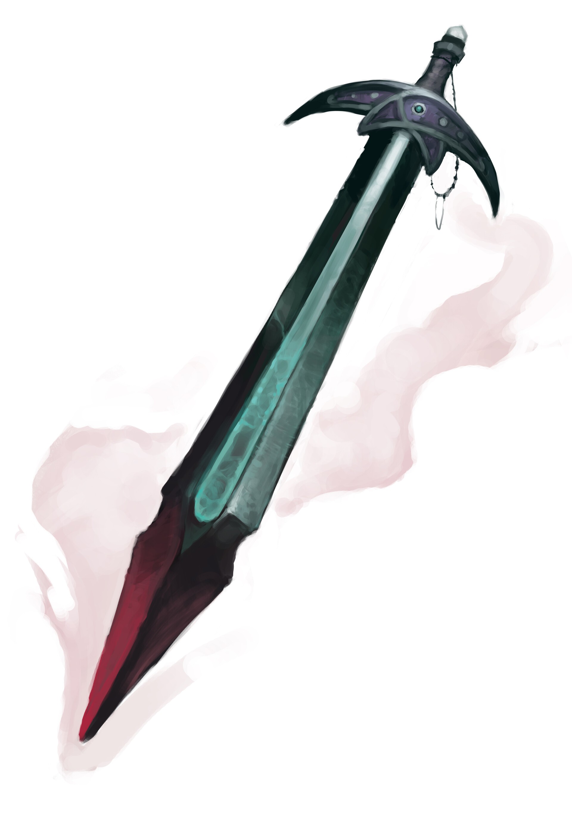 Artstation enchanted blade