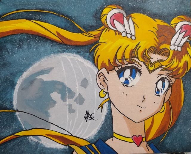 ArtStation - Usagi from Sailor Moon (Comission)