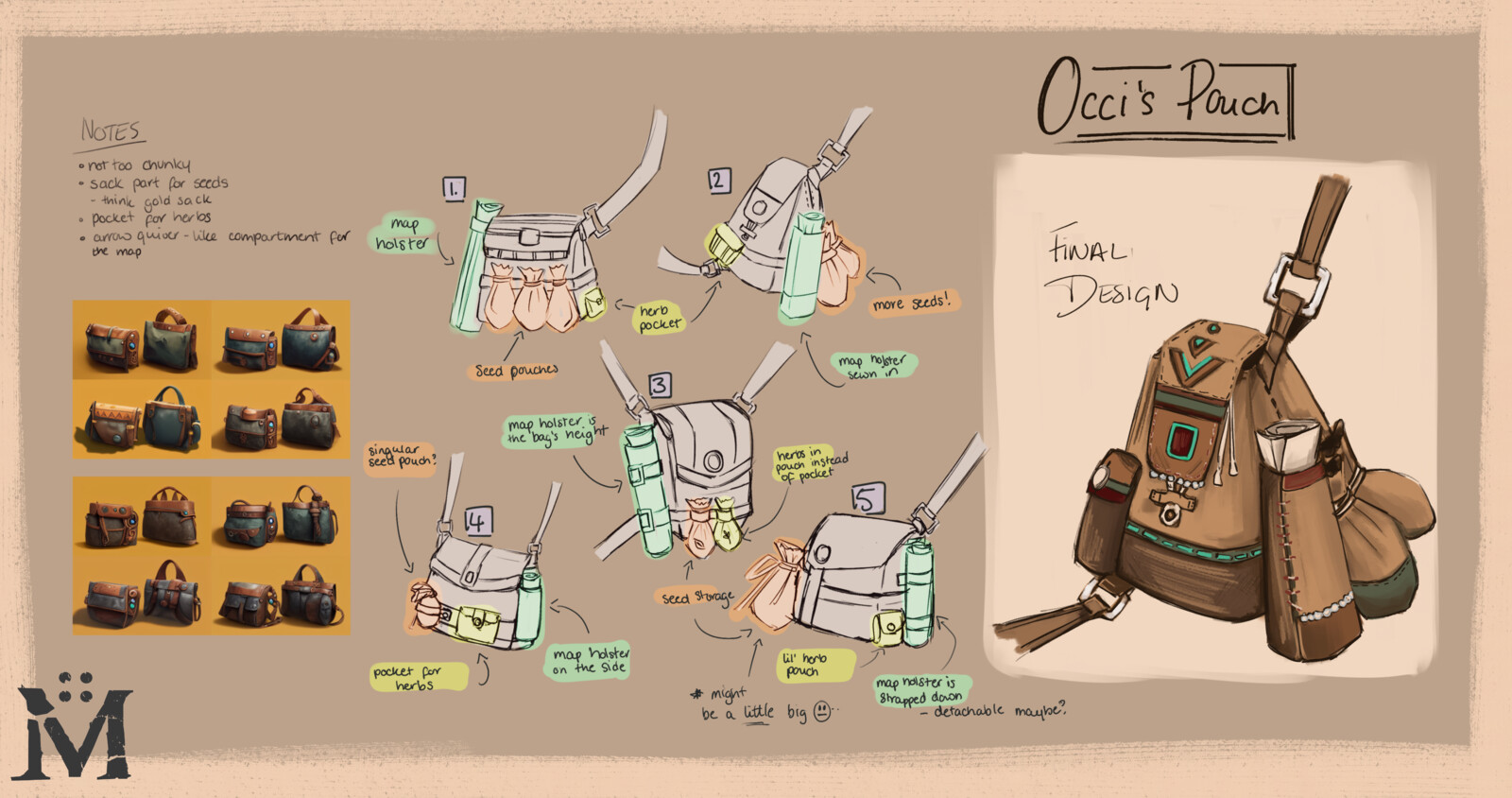 Four Moons: Tales of Occi | Occi's Bag