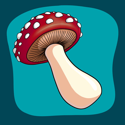 Citric fantasy mushroom1