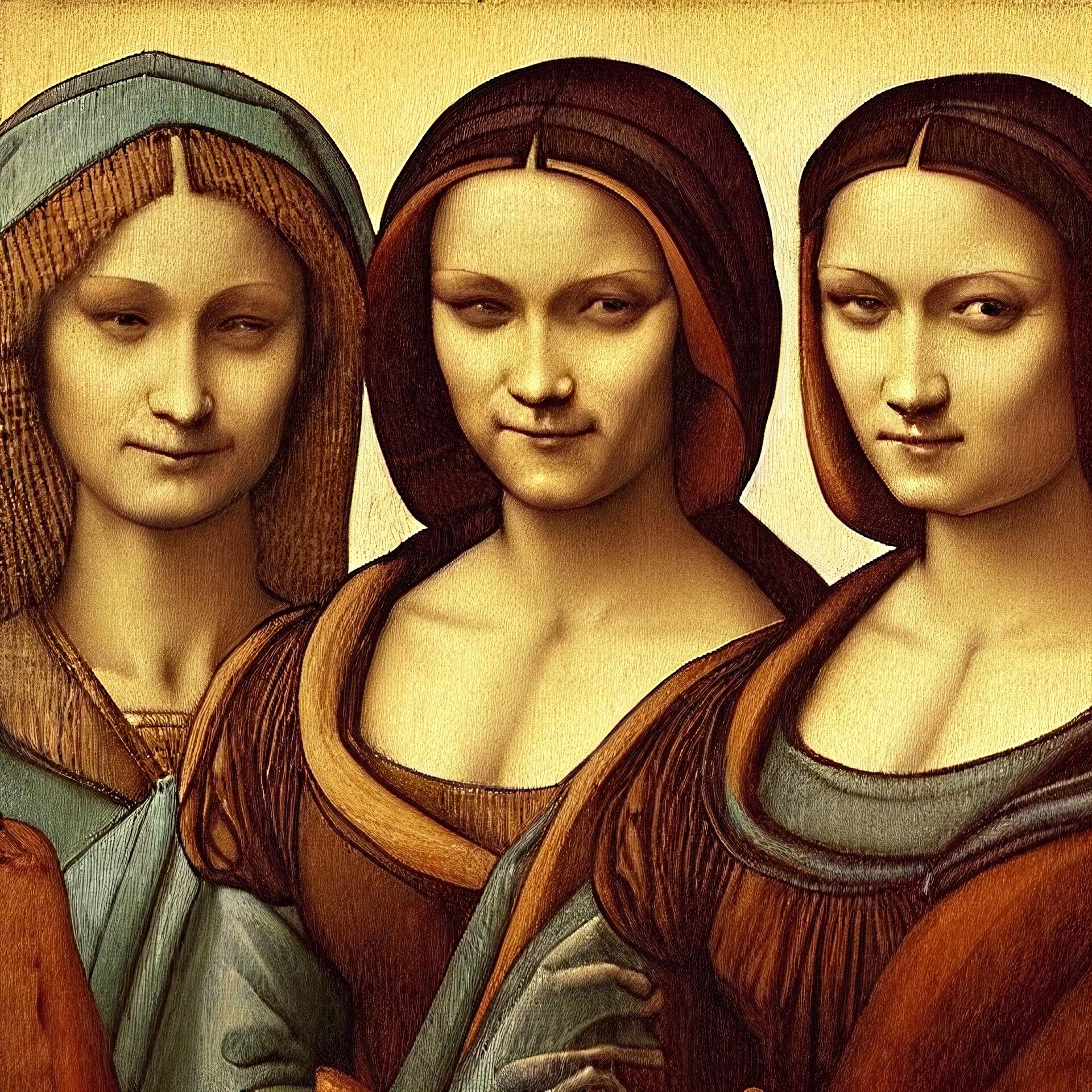 ArtStation Not the Mona Lisa, by Leonardo da Vinci